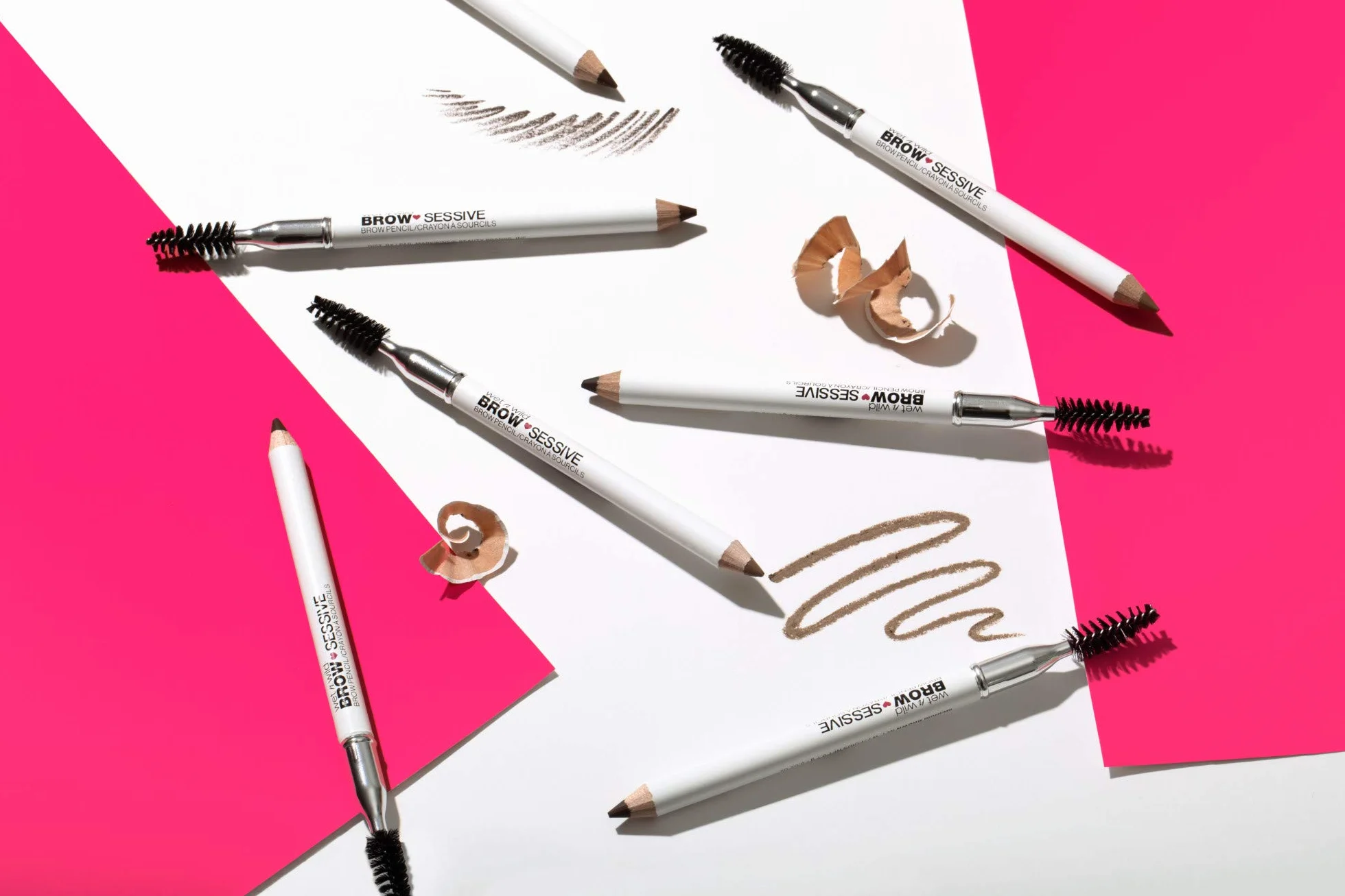 Wet n Wild, Kredka do Brwi Brow-Sessive, Kredka do Brwi z Dwoma Końcówkami i Szczoteczką do Cienkich i Grubych Brwi, Naturalny Wygląd, Możliwość Budowania Koloru, Odcień Medium Brown