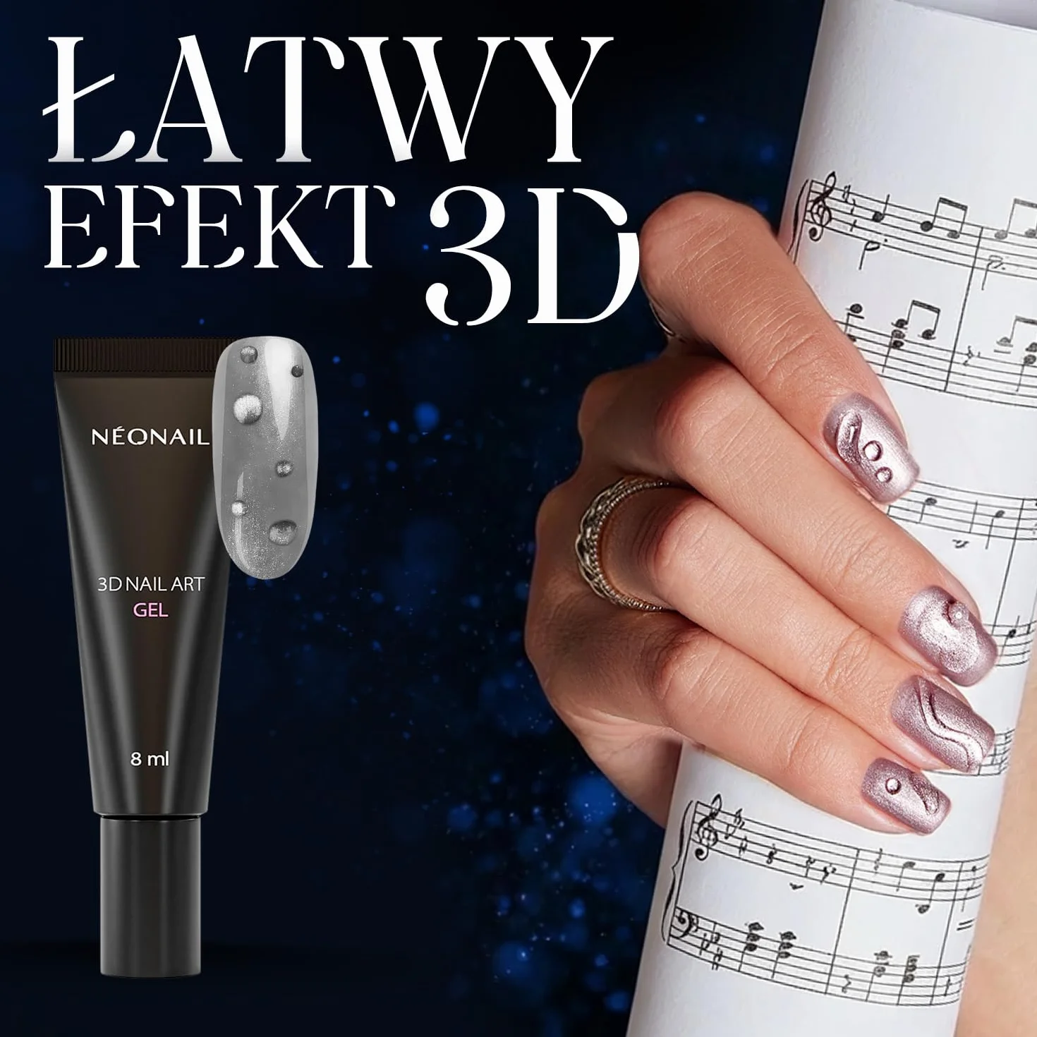 NÉONAIL Lakier hybrydowy do paznokci Fioletowy Lavender Glow 7,2 ml UV LED