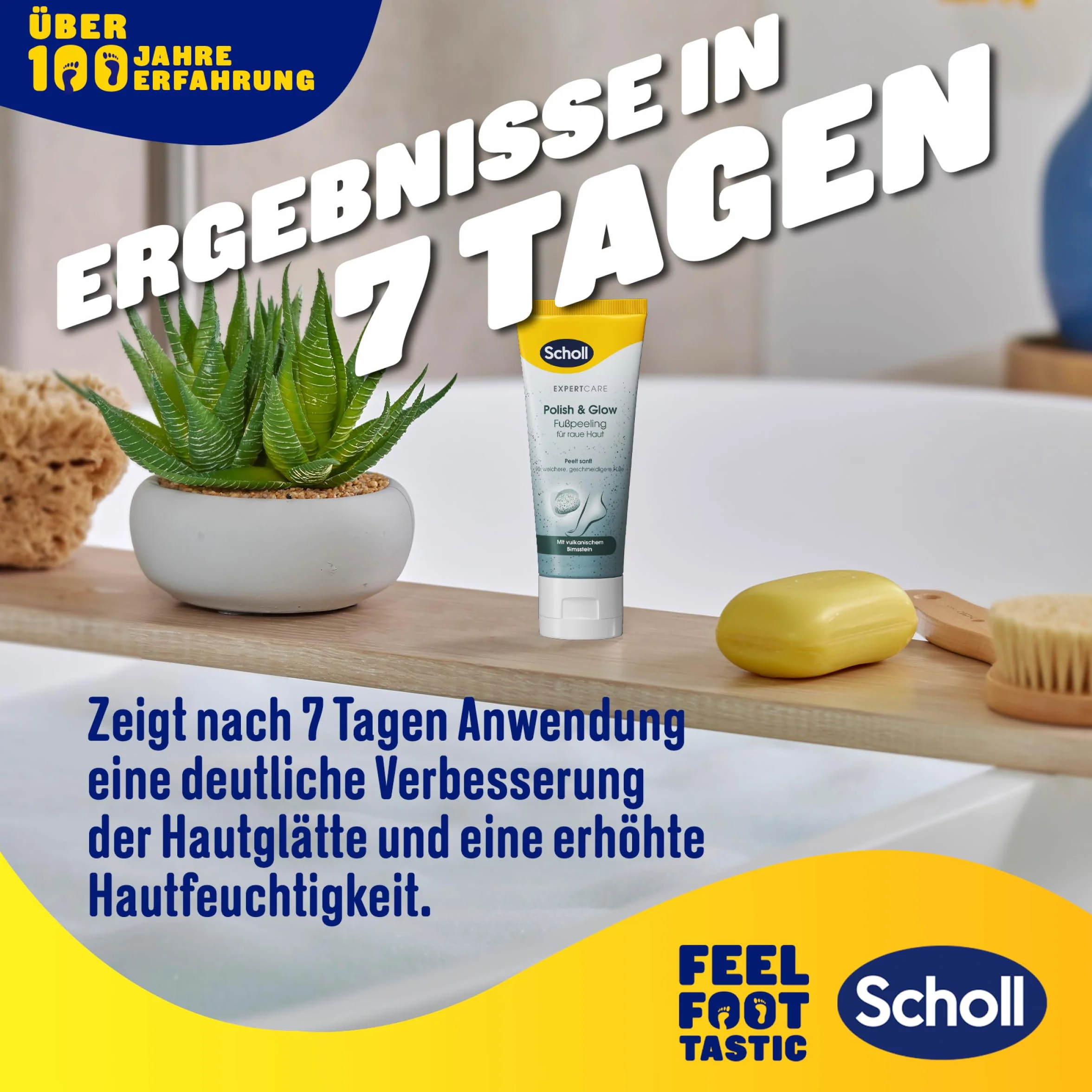 Scholl EXPERTCARE peeling do skóry suchej i zrogowaciałej 75 ml