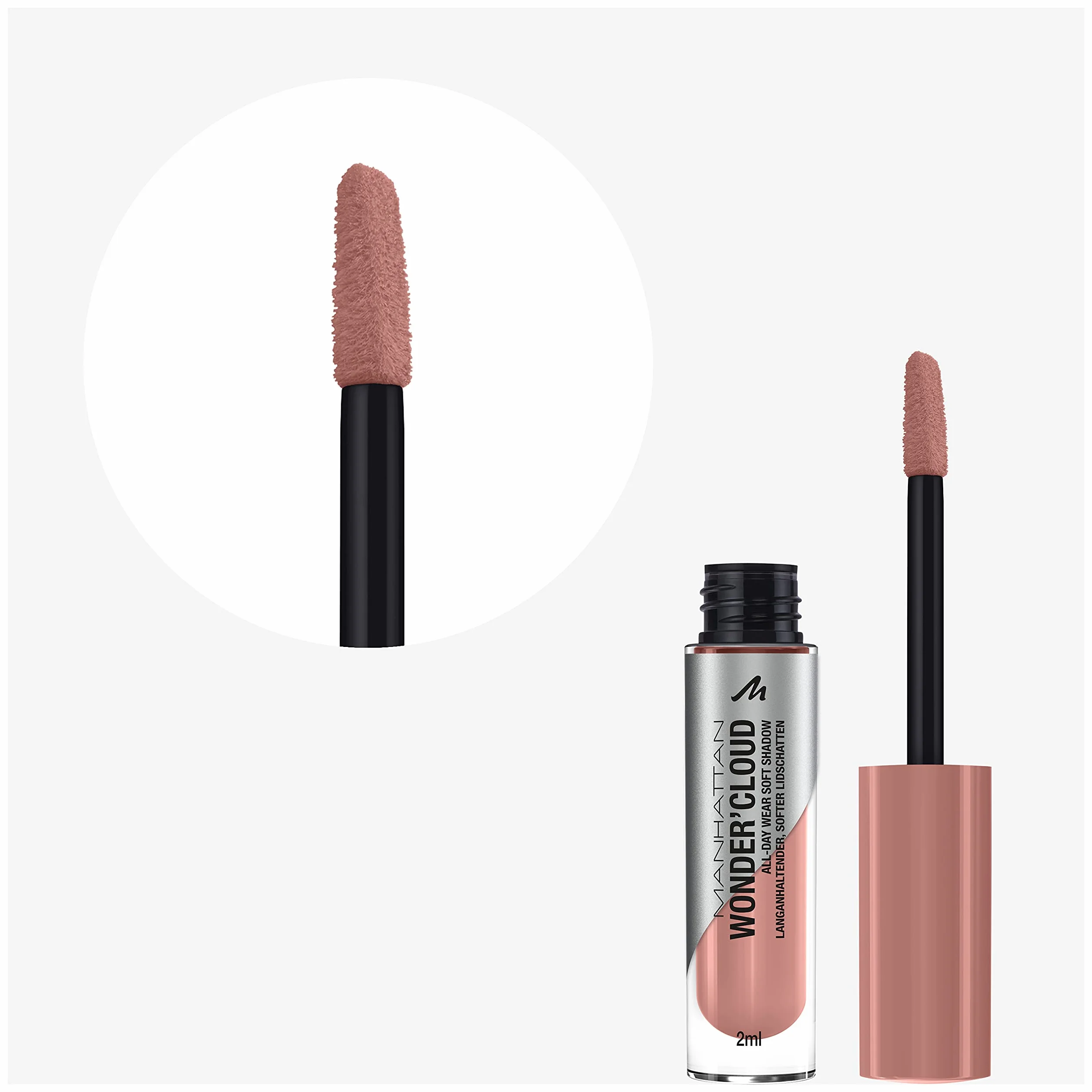 Manhattan Wonder'Cloud Eyeshadow 004 Spiced Petal płynny cień do powiek wodoodporny 18 g