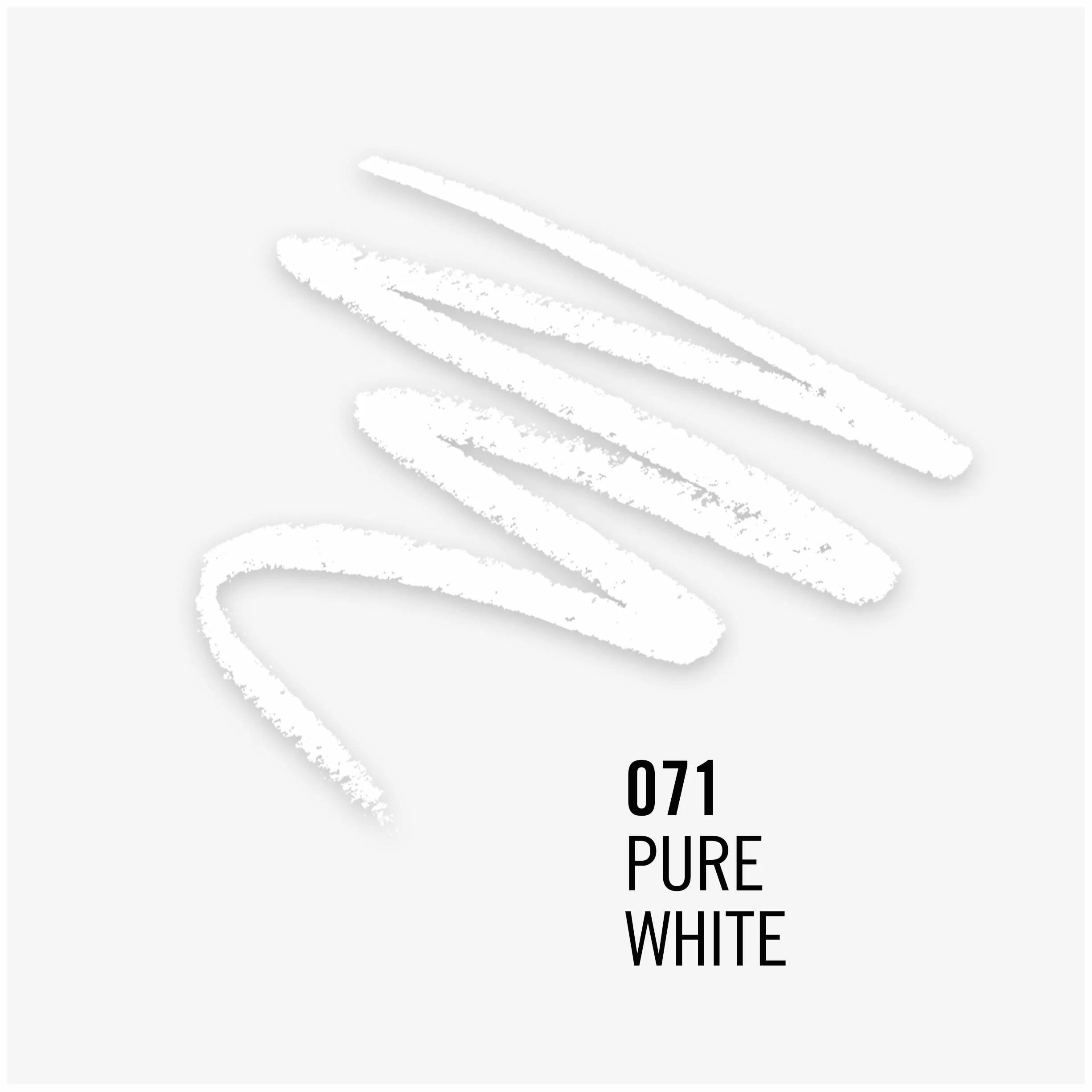 Rimmel London Soft Khol Kredka do Oczu, Pure White, 1.2 g