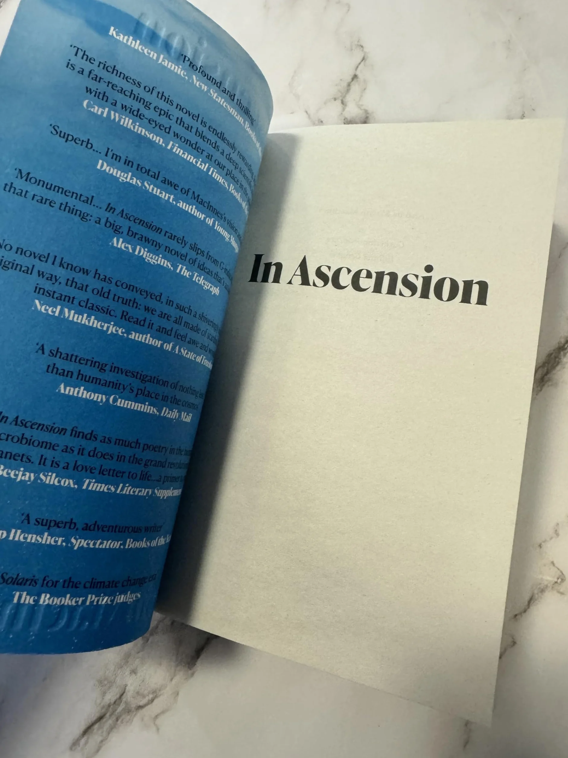 In ascension: Winner of the Arthur C. Clarke Award 2024