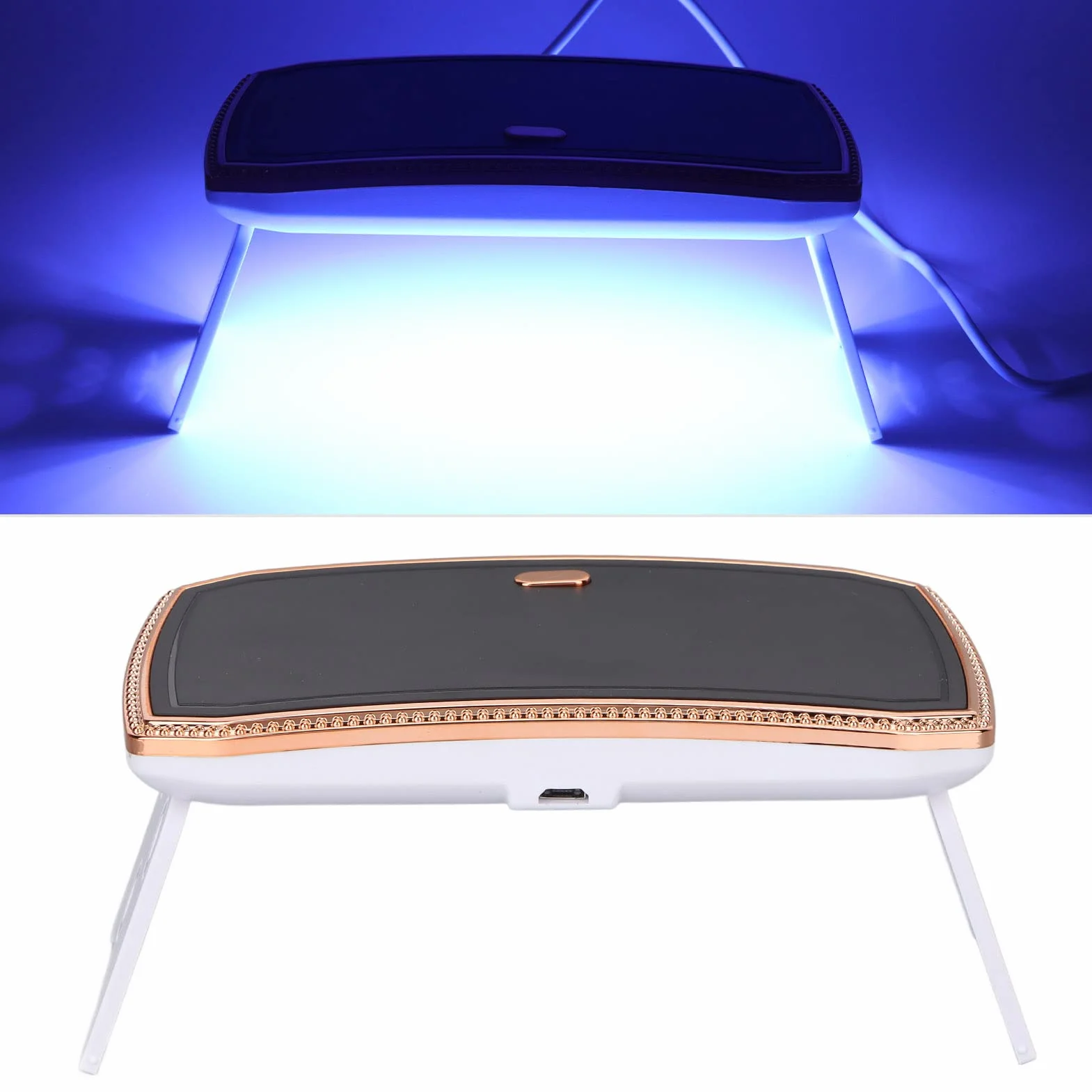Mini lampa LED do paznokci 36W składana UV utwardzana żelowych DIY Nail Art
