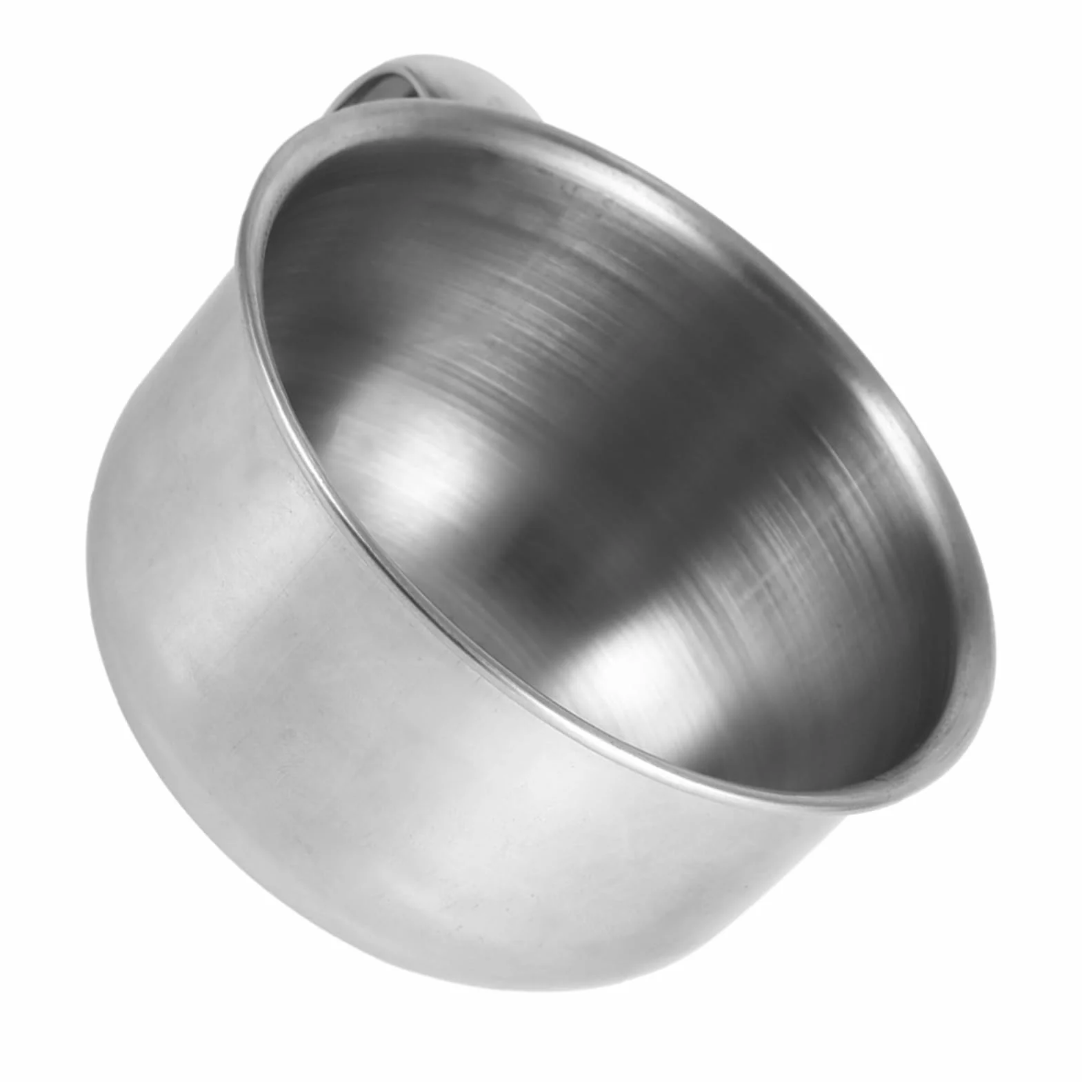 Miska do Golenia dla Mężczyzn, Miska na Mydło do Golenia, Metalowy Kubek na Mydło do Golenia ze Stali Nierdzewnej, Narzędzie do Czyszczenia Pianki do Golenia dla Człowieka