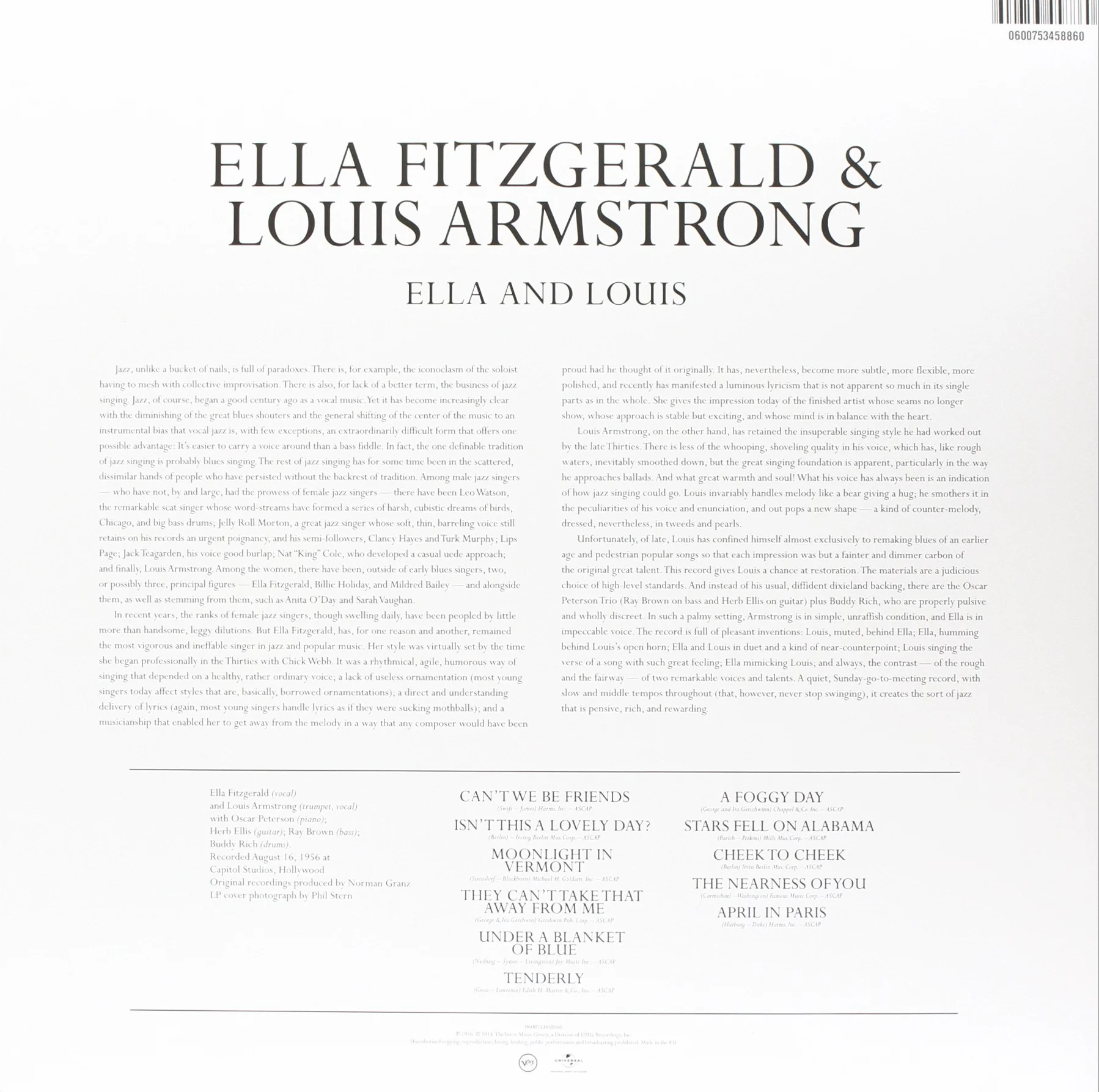 Ella and Louis