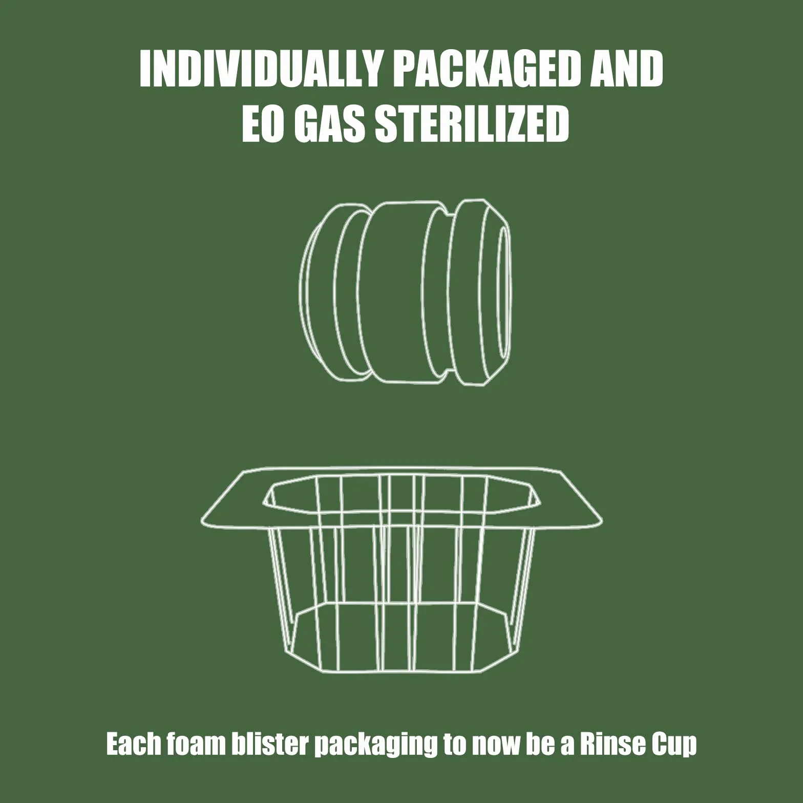 Pokrowce na uchwyty do tatuażu EZ Tattoo z pianki memory 2,8-3,3 cm 12 szt.