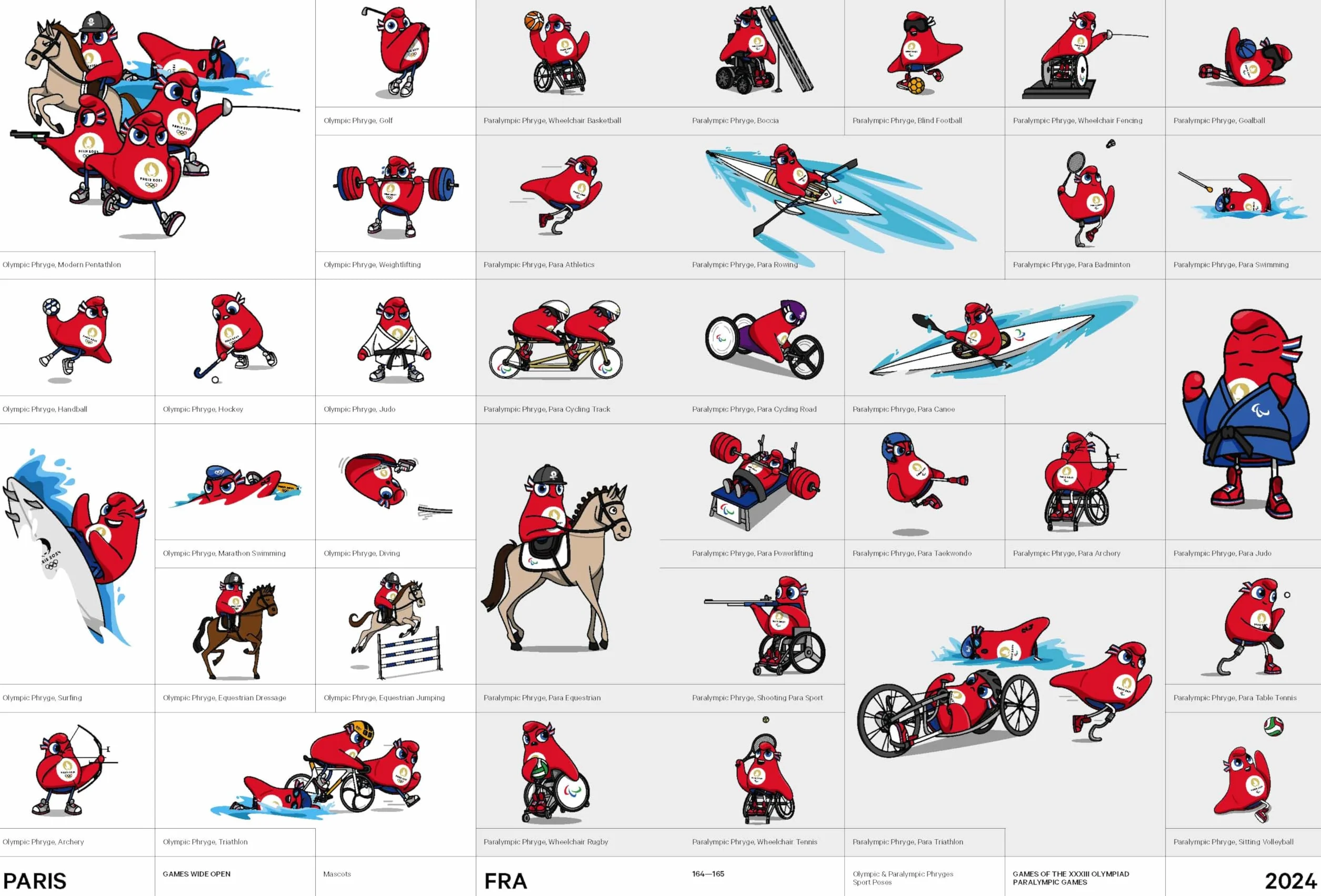 Olympic Games. Paris 2024: The Design