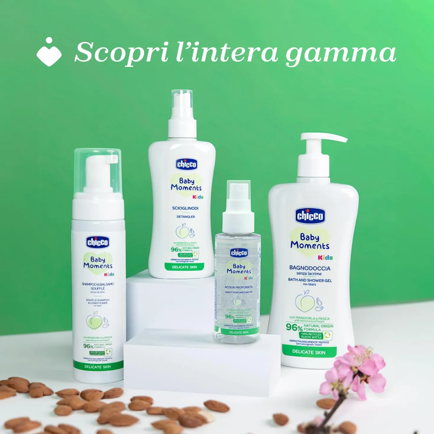 Chicco Delikate Skin Szampon i Płukanie 2w1 150 ml