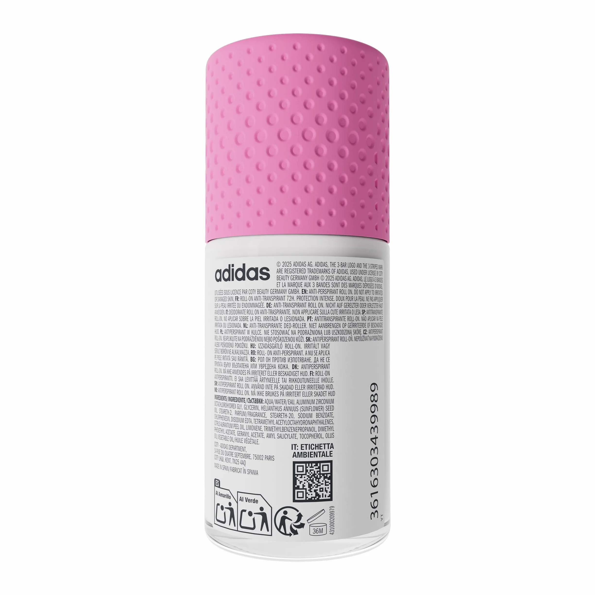 adidas CONTROL antyperspirant w kulce dla kobiet 50 ml