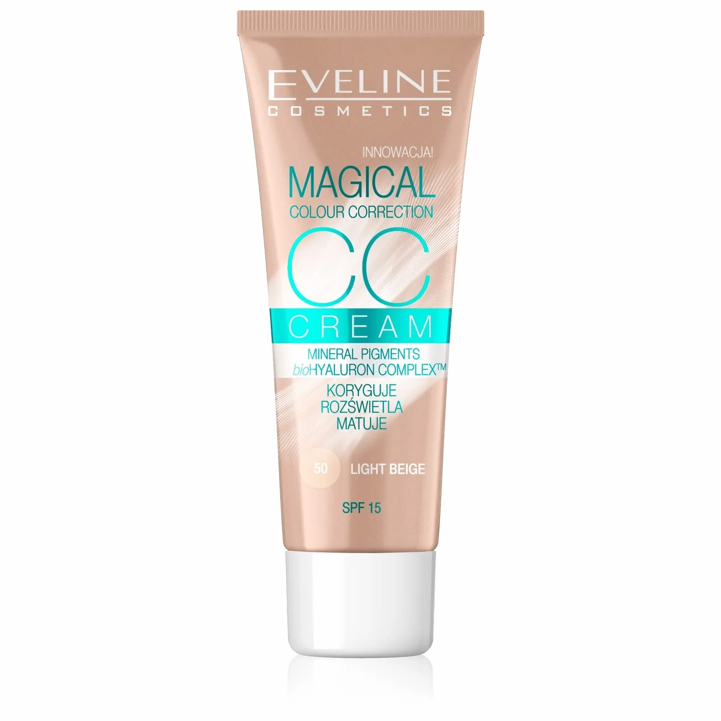 Eveline Cosmetics CC Multifunkcyjny podkład 30 ml nr 50 Light Beige