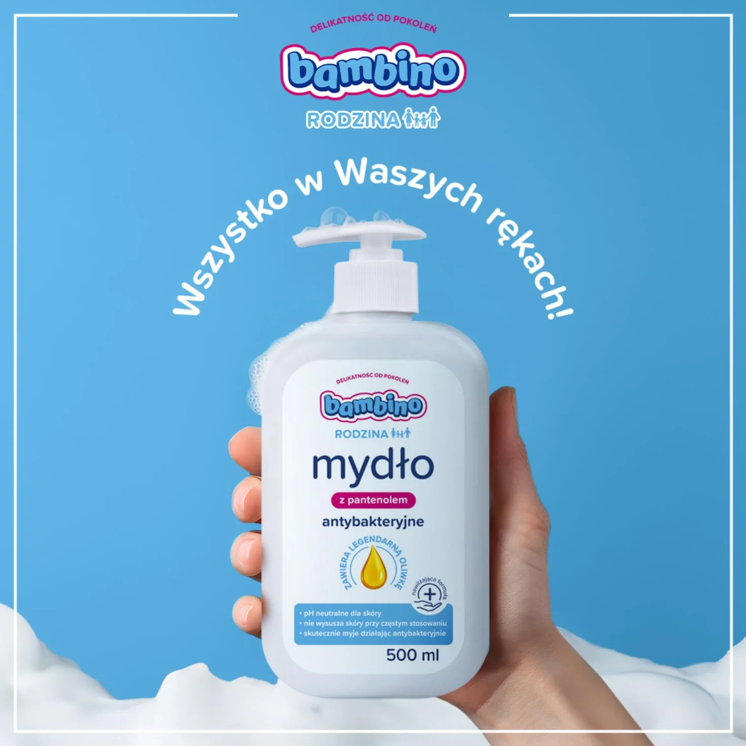 Bambino Rodzina Mydło w Płynie, 500 ml