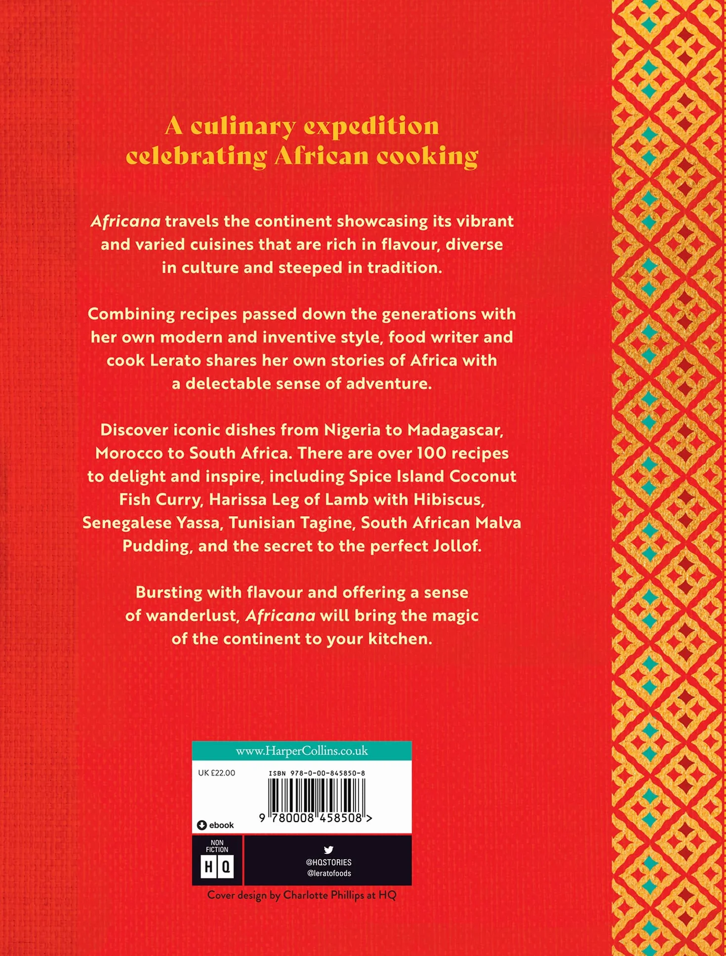 Africana: Treasured recipes and stories from across the continent
