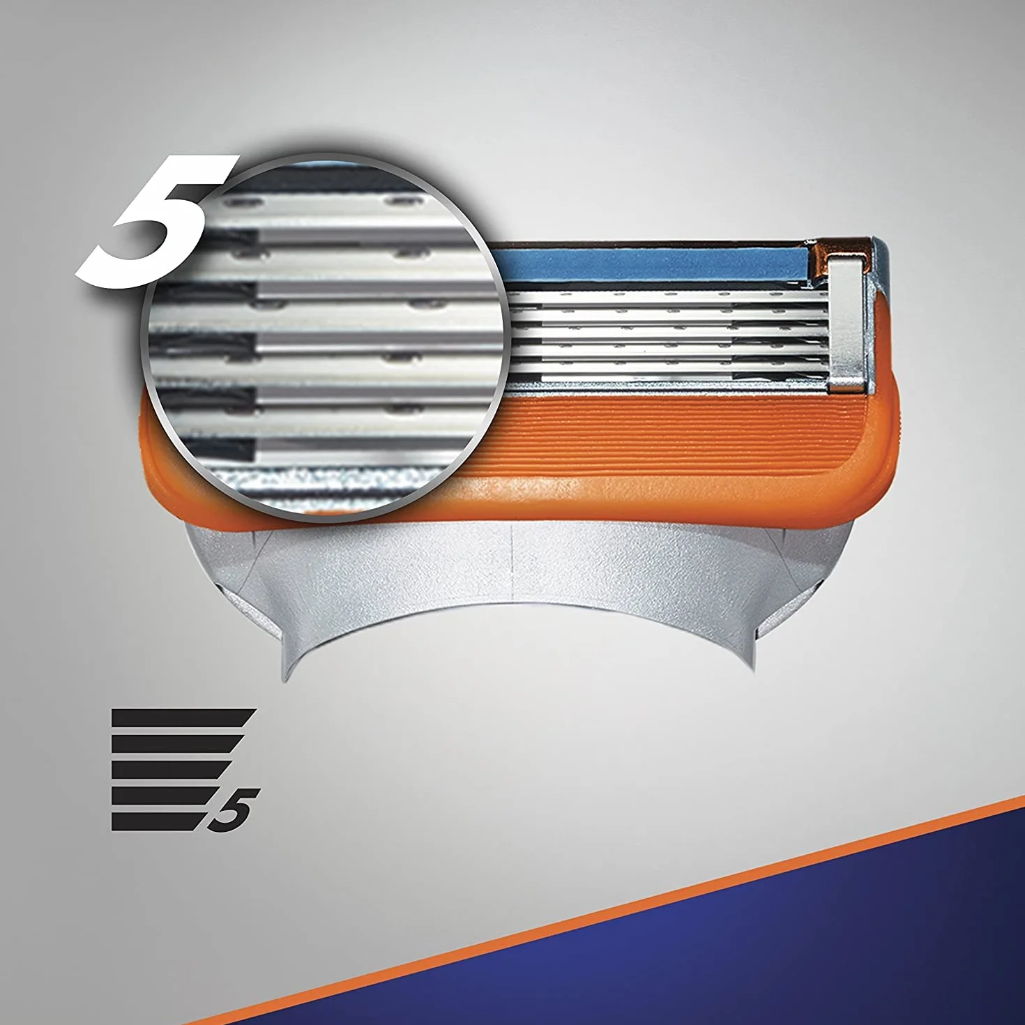 Gillette Fusion 5 Zestaw Wymiennych Ostrzy 8 sztuk