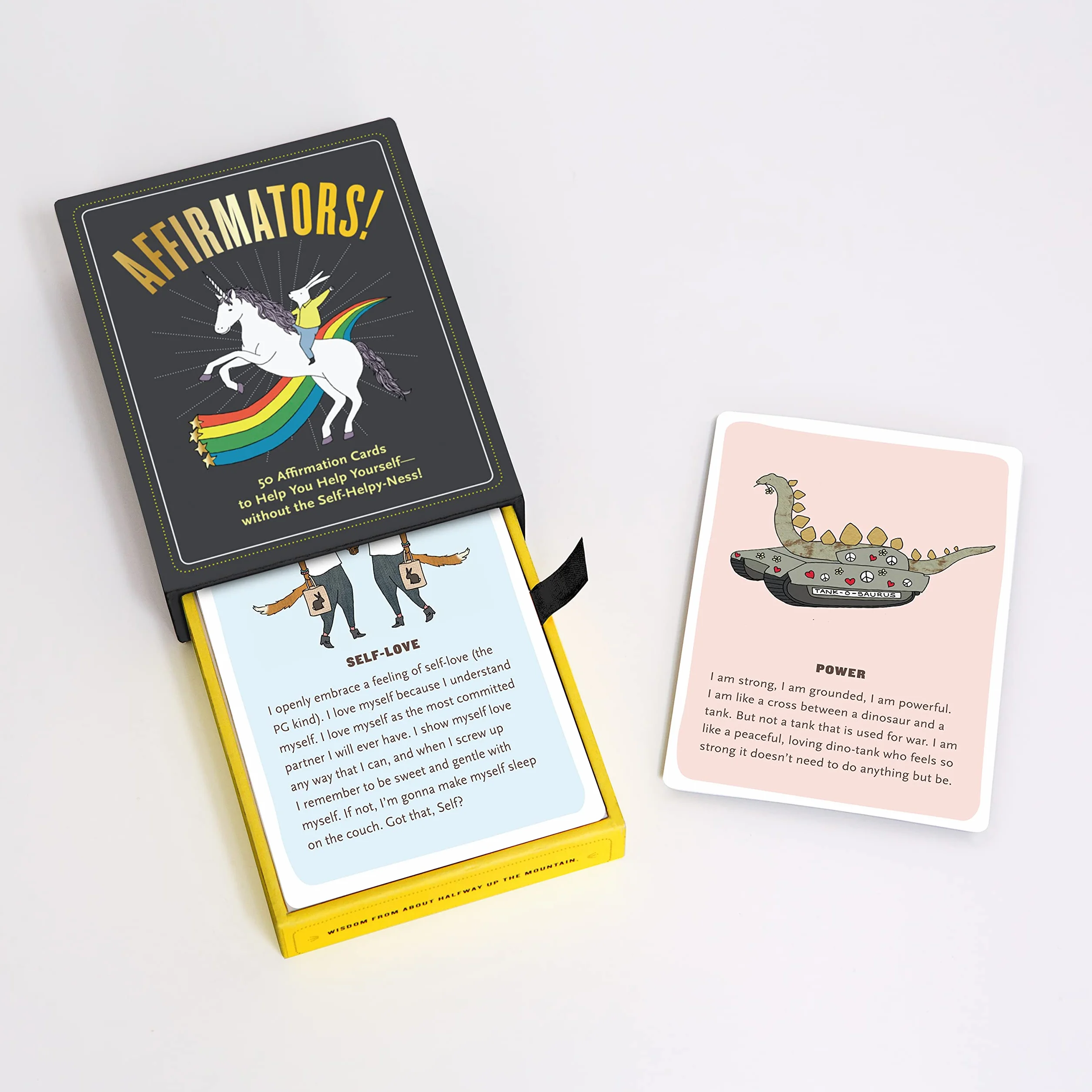 Affirmators! 50 Affirmation Cards Deck Self-Help