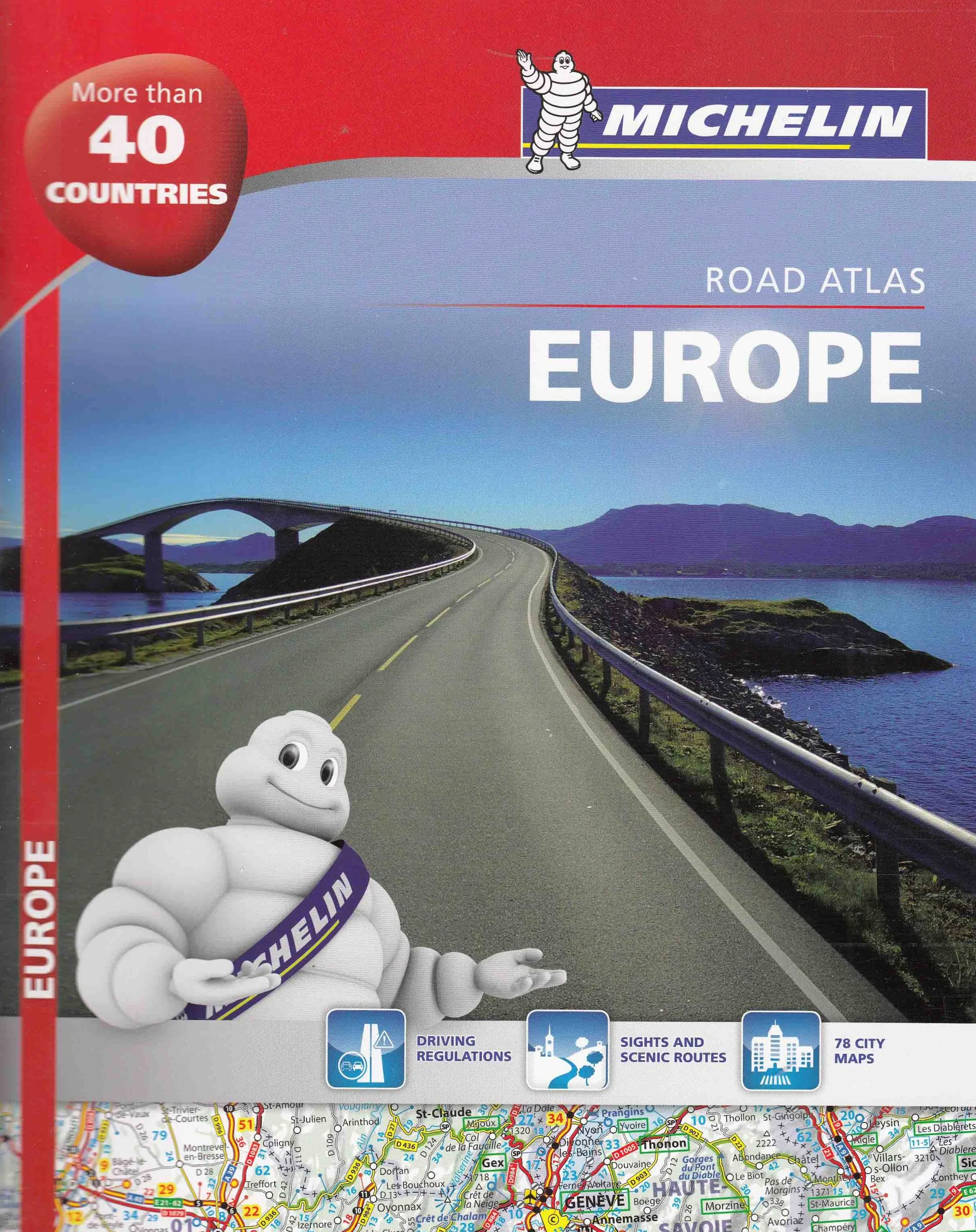 Michelin Road Atlas Europe: Auflage 2020