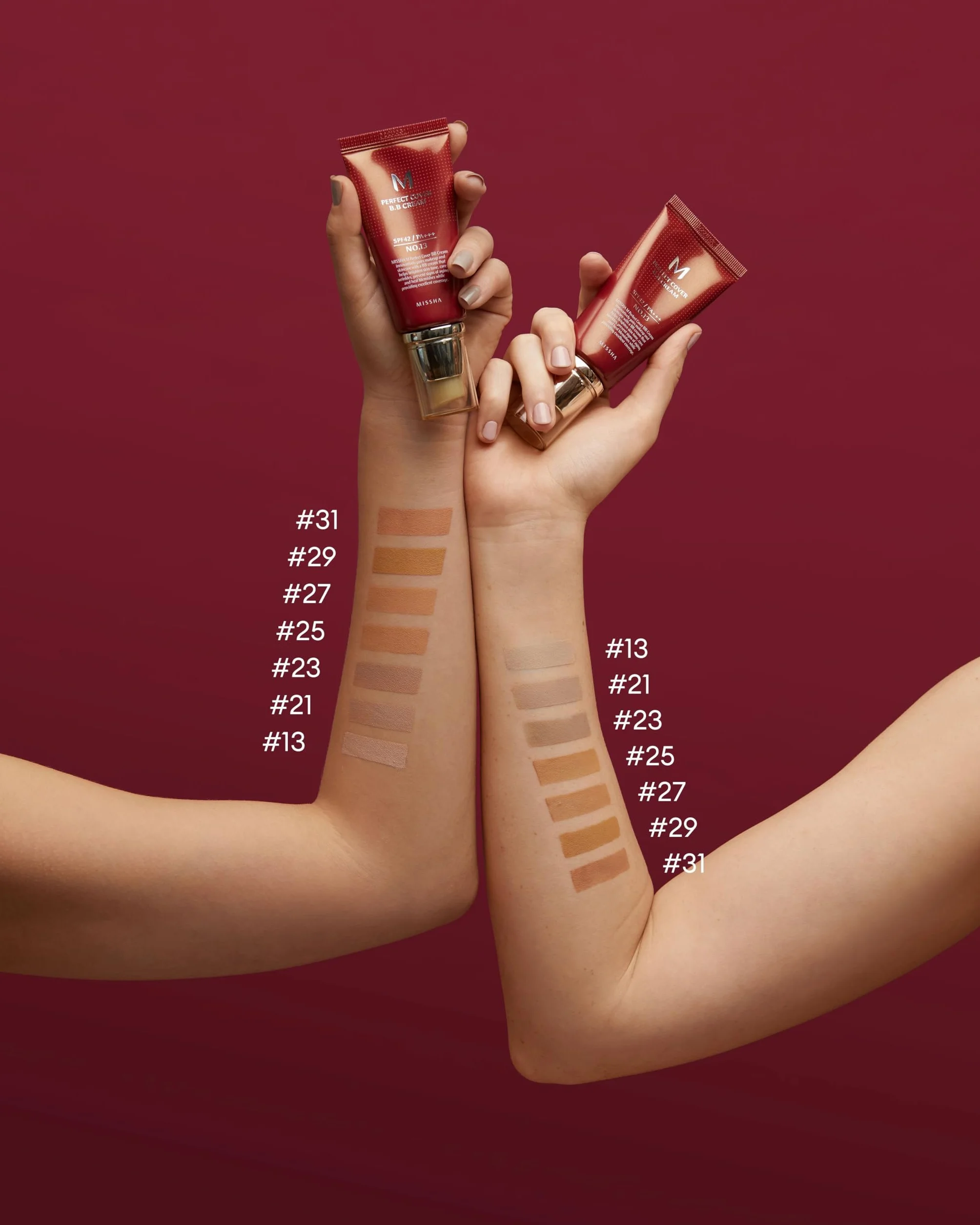 MISSHA Perfect Cover BB Cream 20ml #21 Jasny Beżowy