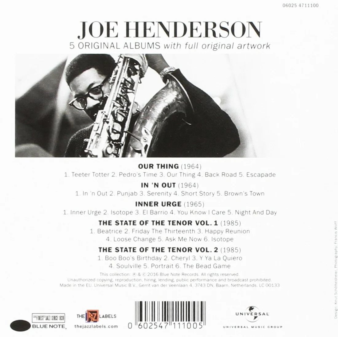 5 Original Albums