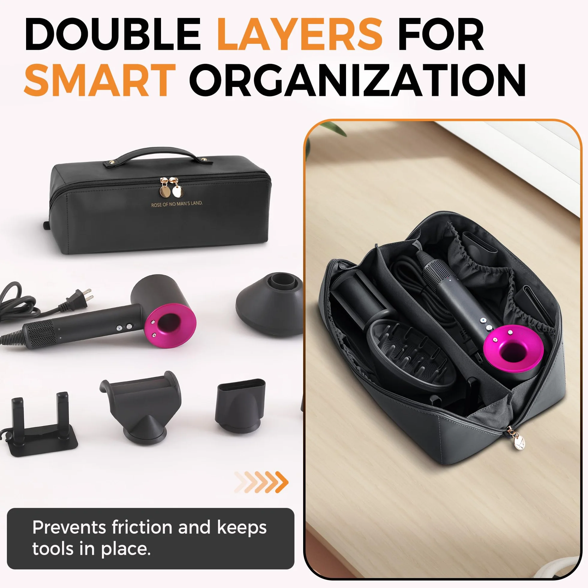 Torba podróżna do przechowywania Dyson Airwrap Styler Shark Flexstyle lokówka etui z dużym otworem przenośna