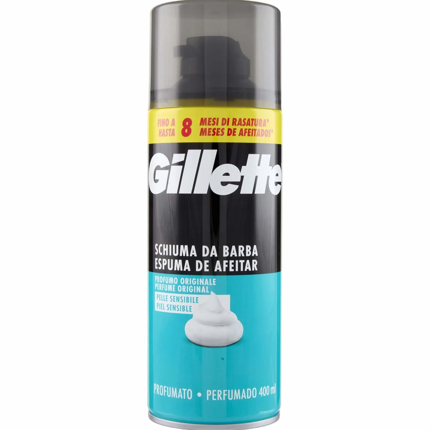 Gillette Pianka do golenia dla wrażliwej skóry 400 ml