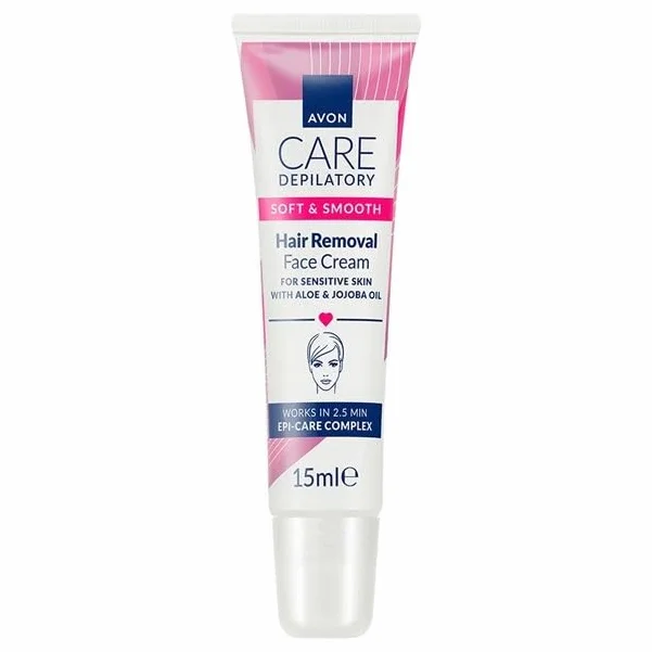 Avon Care Soft & Smooth krem do depilacji twarzy 15 ml