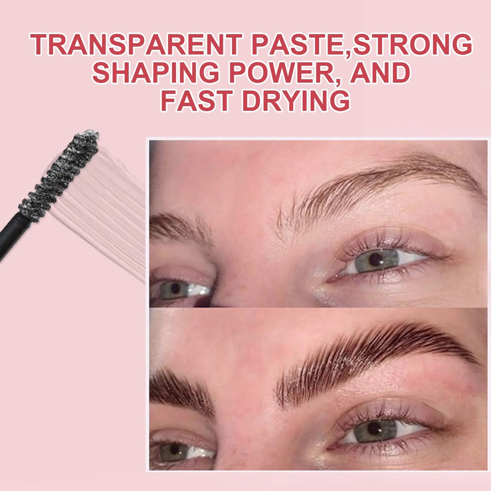 Lift Sticky Brows 3 w 1 Brow Sculpting Lamination Przezroczysty żel do brwi Control Freak