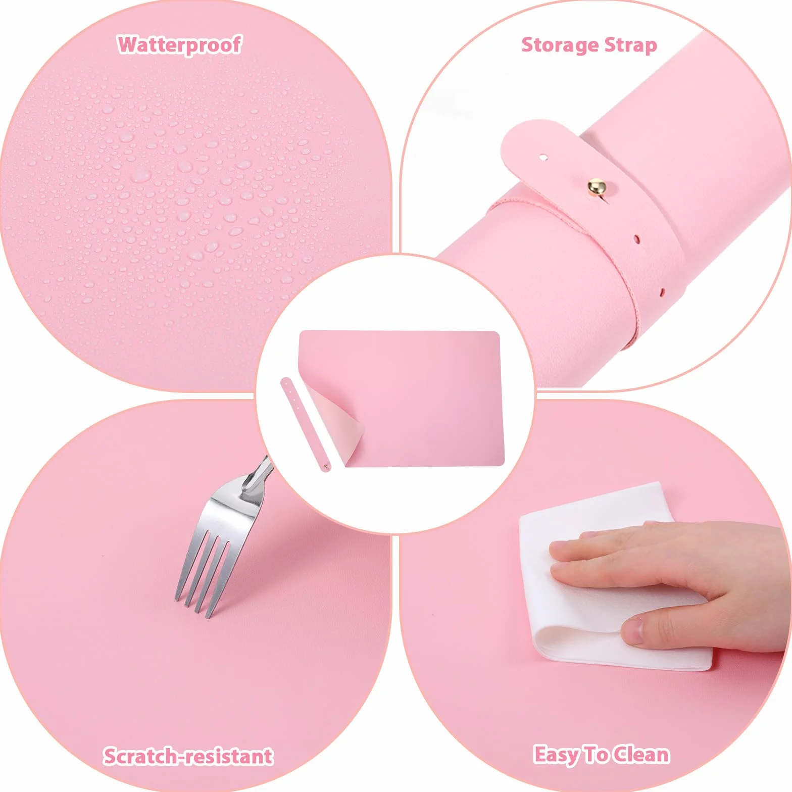 Nailart, składana podkładka pod podłokietniki na paznokcie, miękka poduszka pod nadgarstek ze skóry PU, na paznokcie, podkładka na biurko, do manicure, poduszka treningowa, do wykonywania
