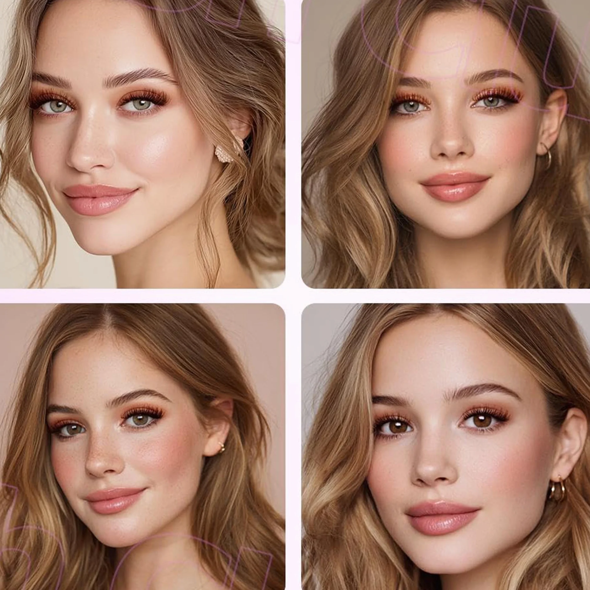 Zestaw klastrów rzęs, DIY Lash Extension Kit z klastrami Manga Lashes, ultra cienka taśma 0,3 mm, naturalny brąz, mieszanka 8–16 mm, 1 zestaw zawierający pęsetę i klej do biznesu/randki/ślubu