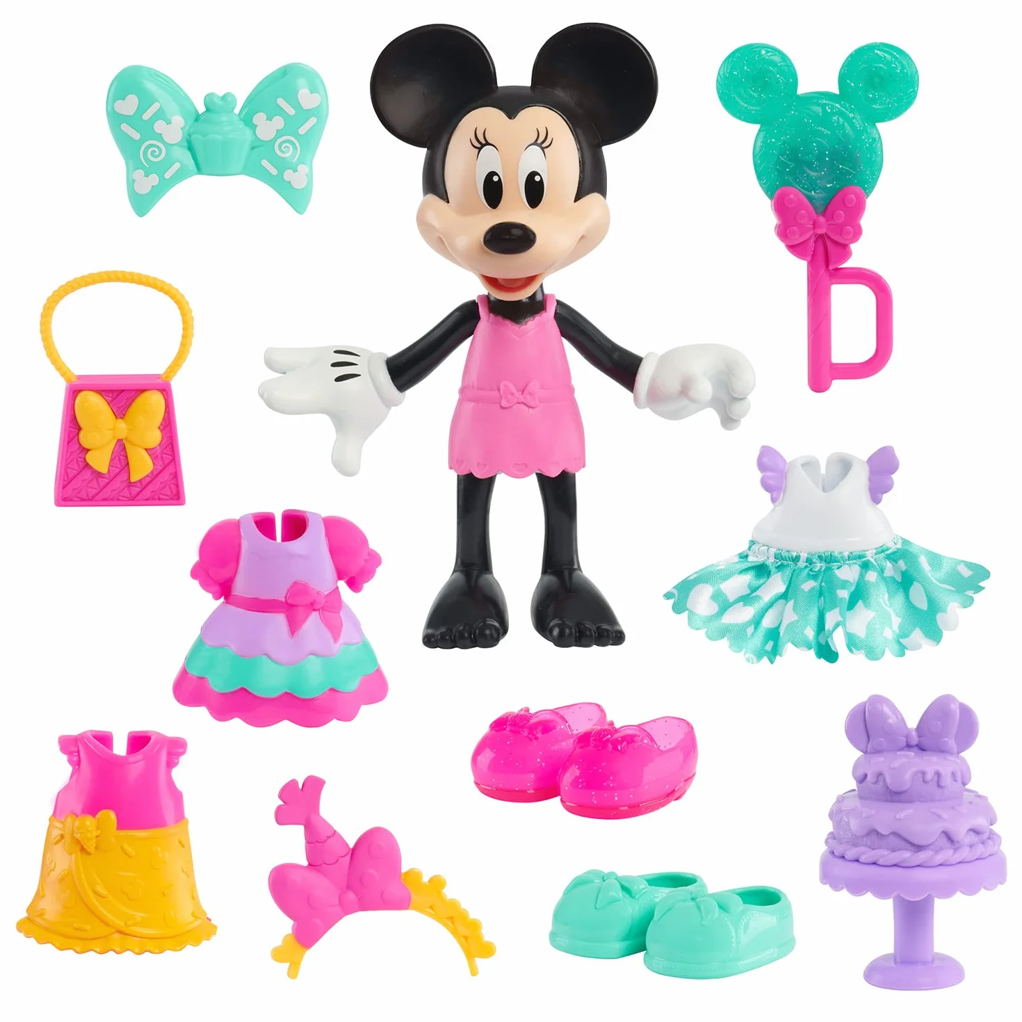 Minnie Mouse Fabulous Fashion 14-piece Sweet Party Doll and Accessories