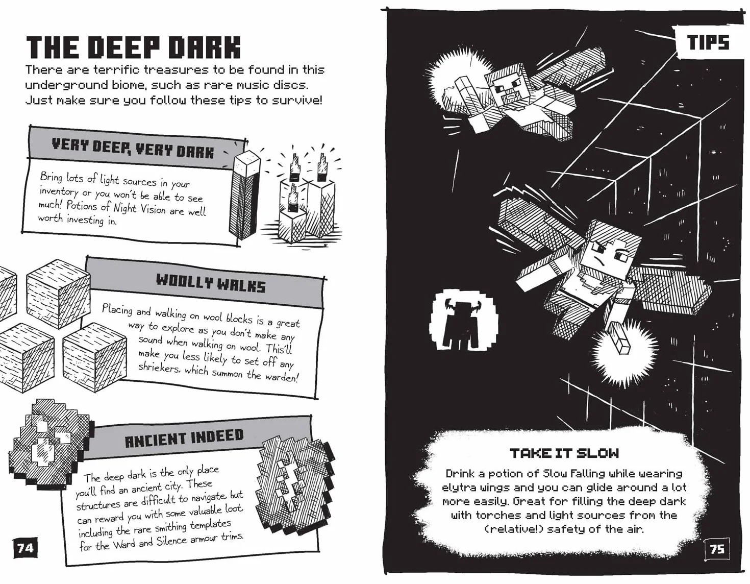 Minecraft Tips, Tricks and Hacks: The official illustrated guide to Minecraft. Full of gaming tips, it’s the perfect gift for kids and families to enjoy!
