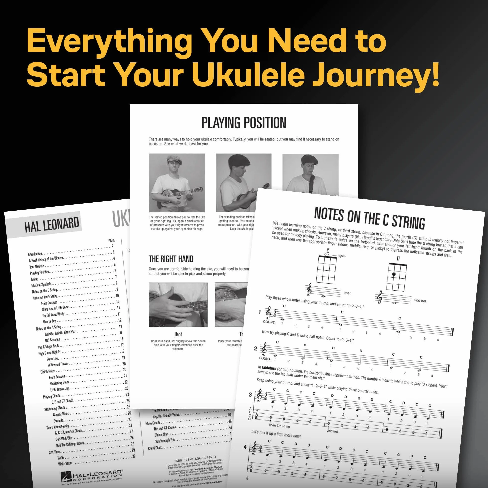Hal leonard ukulele method book 1 ukulele