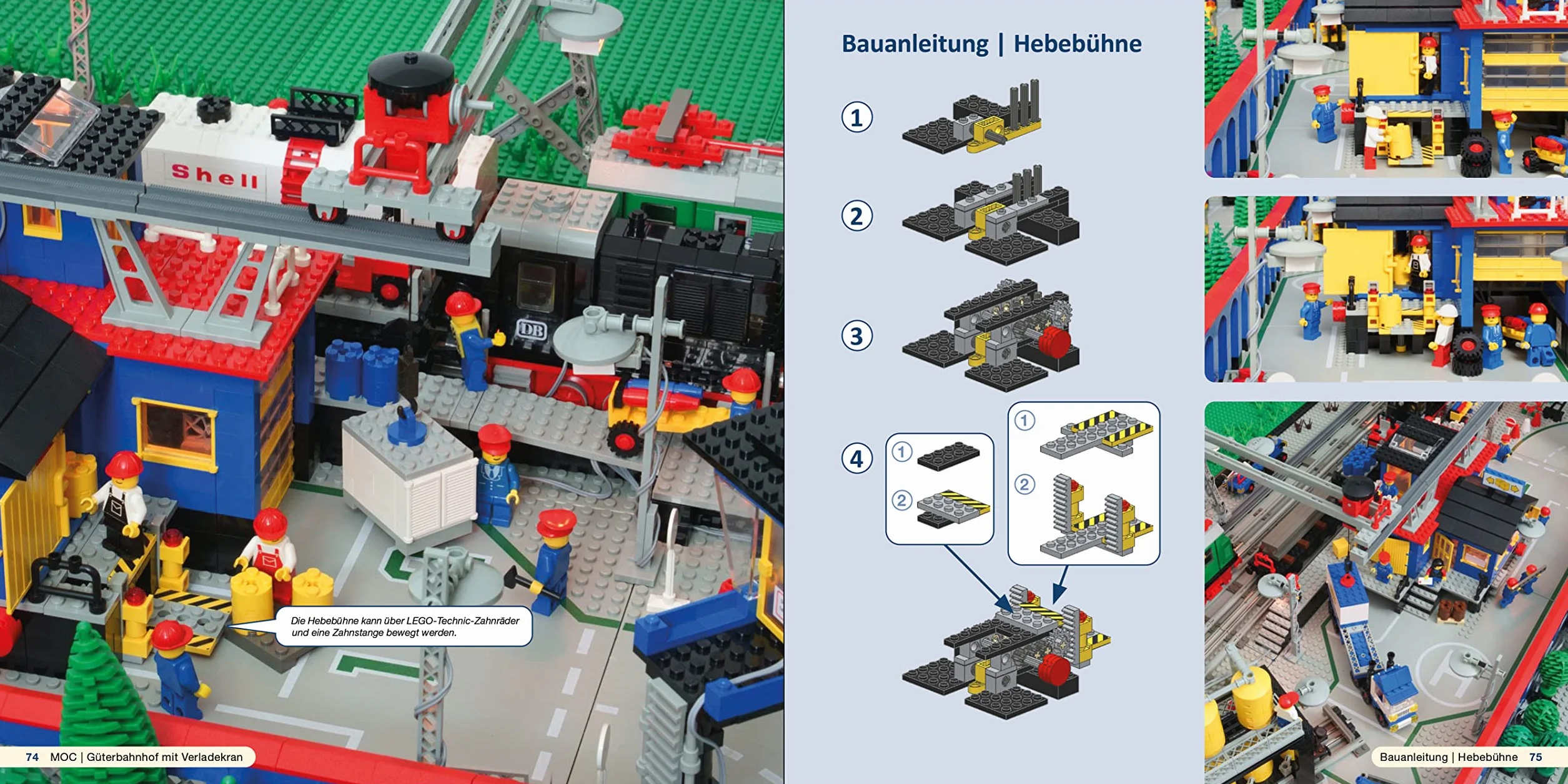 LEGO®-Eisenbahnwelt: Die 80er-Jahre: Modelle, Landschaften, Sets