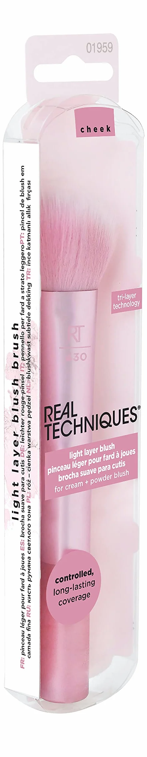 Real Techniques Pędzel do różu kremowego i pudrowego