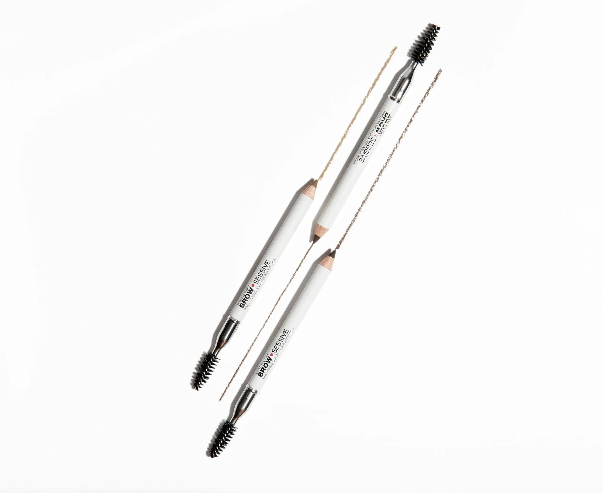 Wet n Wild, Kredka do Brwi Brow-Sessive, Kredka do Brwi z Dwoma Końcówkami i Szczoteczką do Cienkich i Grubych Brwi, Naturalny Wygląd, Możliwość Budowania Koloru, Odcień Medium Brown