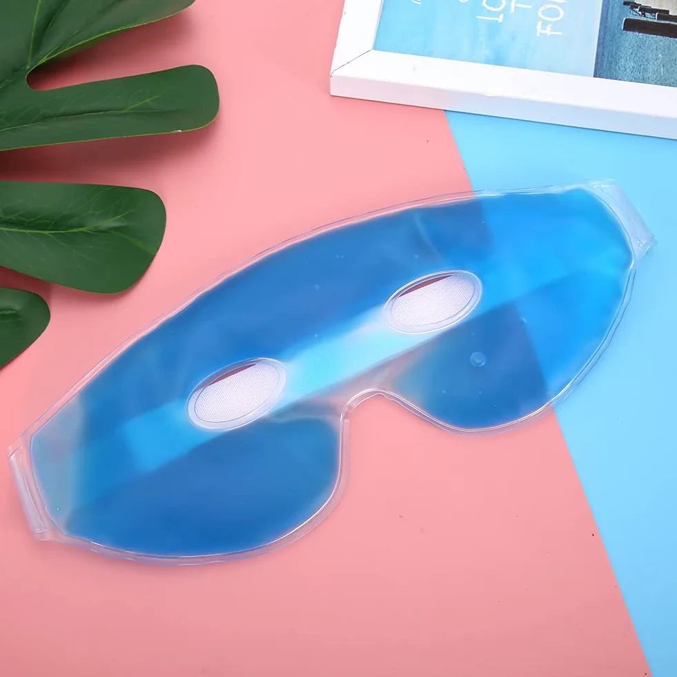 Maska na oczy, z lodem Ice Pack Lodowa maska ​​na oczy, żel do relaksującej podróży