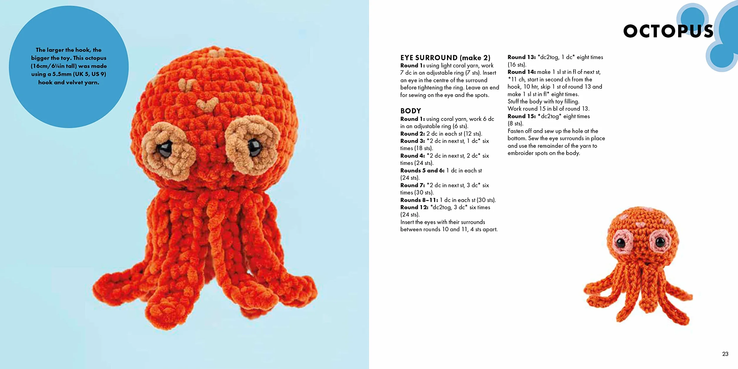 Mini Amigurumi Ocean: 26 Tiny Creatures to Crochet