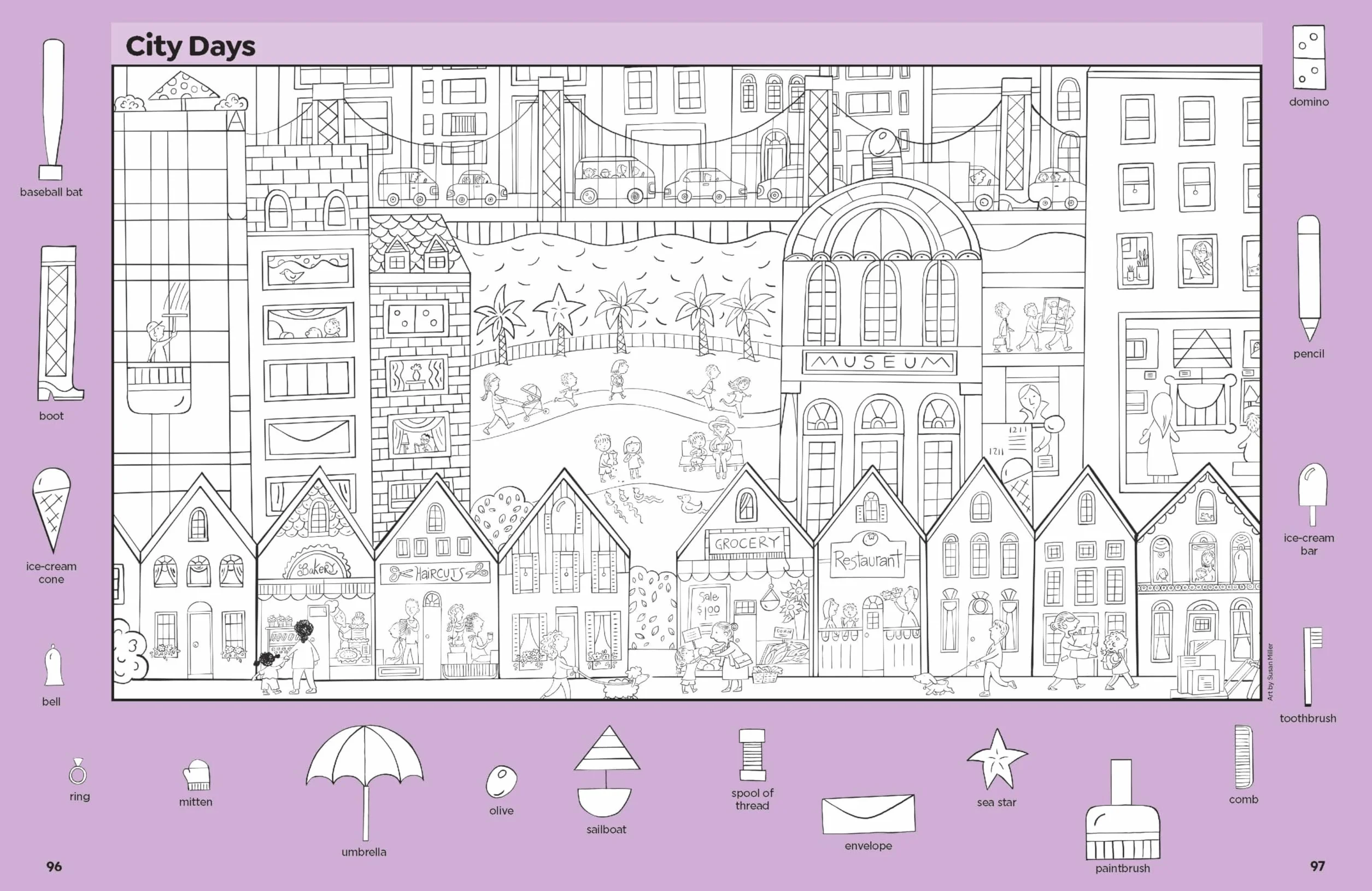 Travel Puzzles: Kids Travel Activity Book with Over 100 Hidden Picture Puzzles, Highlights Travel Games for Ages 6-12, Great Travel Gift for Road Trips & Vacations