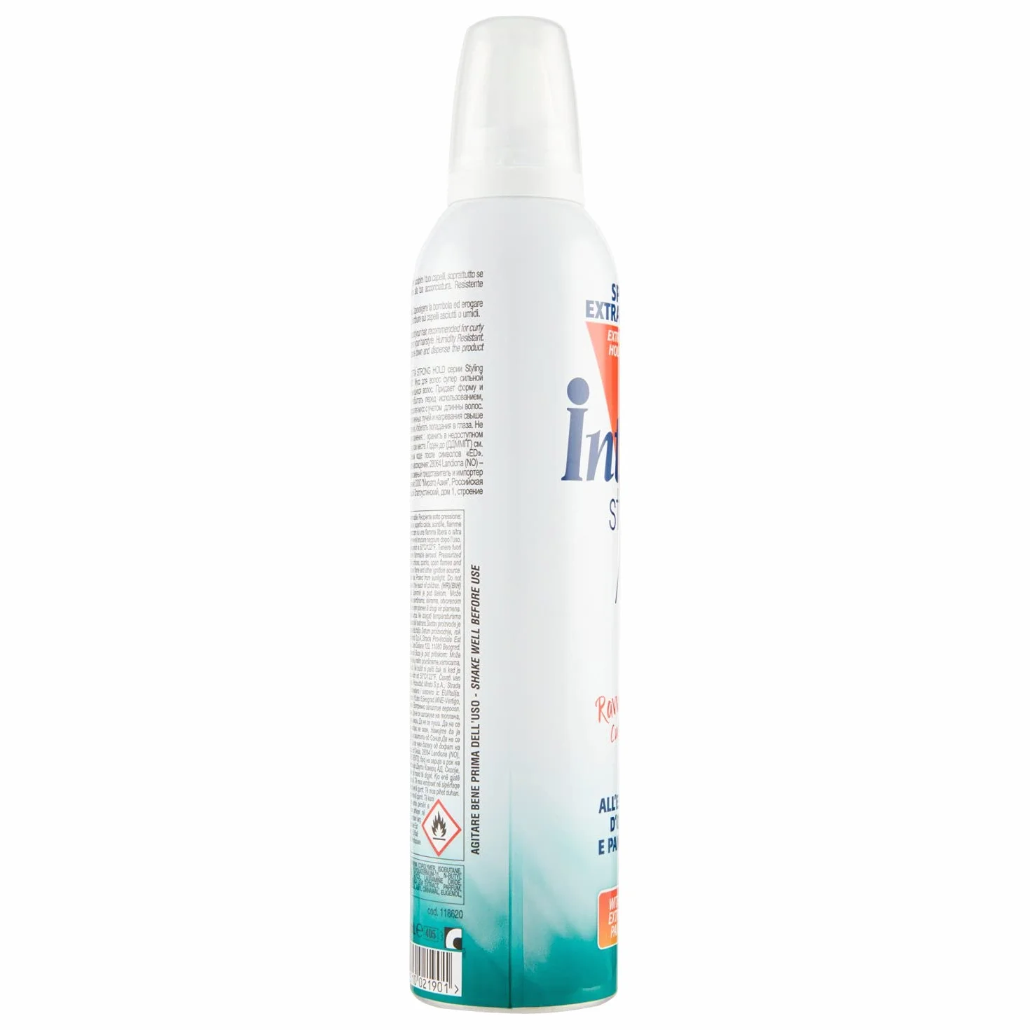 Mousse pianka do włosów kręconych, ekstrakt z orzeszków i pantenol, 300 ml