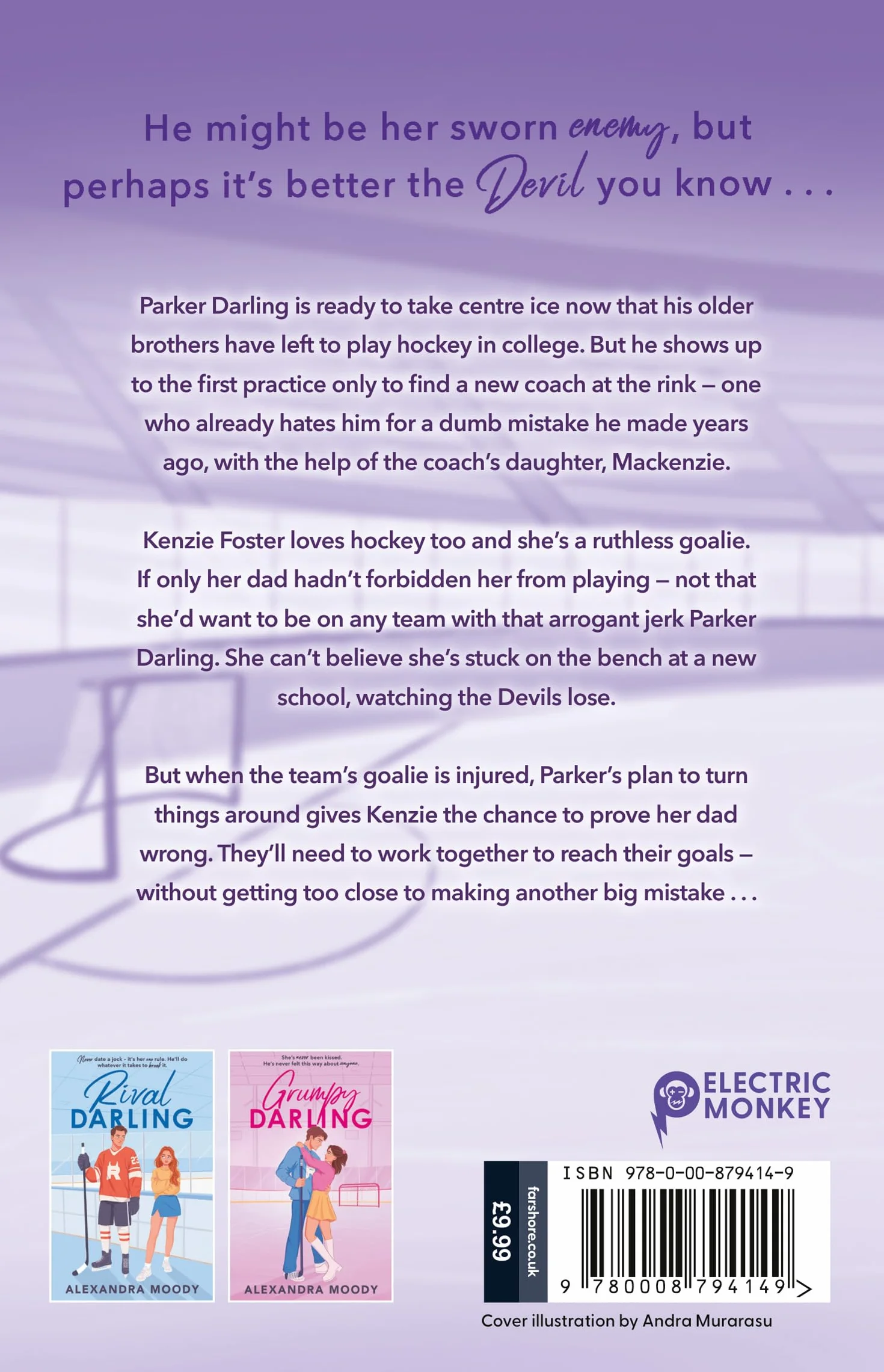 Wild Darling: Enemies to lovers yearning sports romance in the third book in the best-selling DARLING DEVILS series, new for 2026!