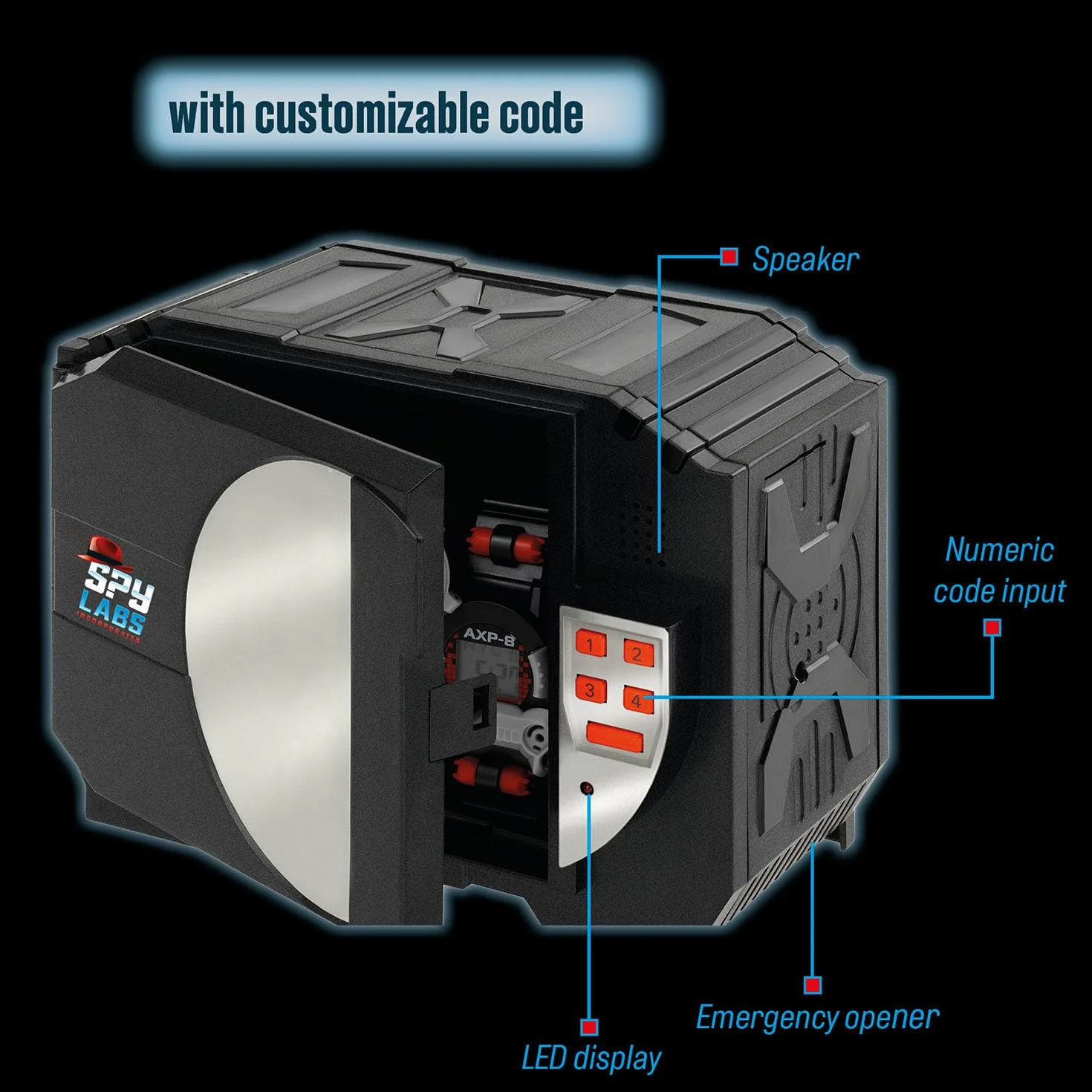 Spy Labs Digital Safe INT: Detektiv-Set