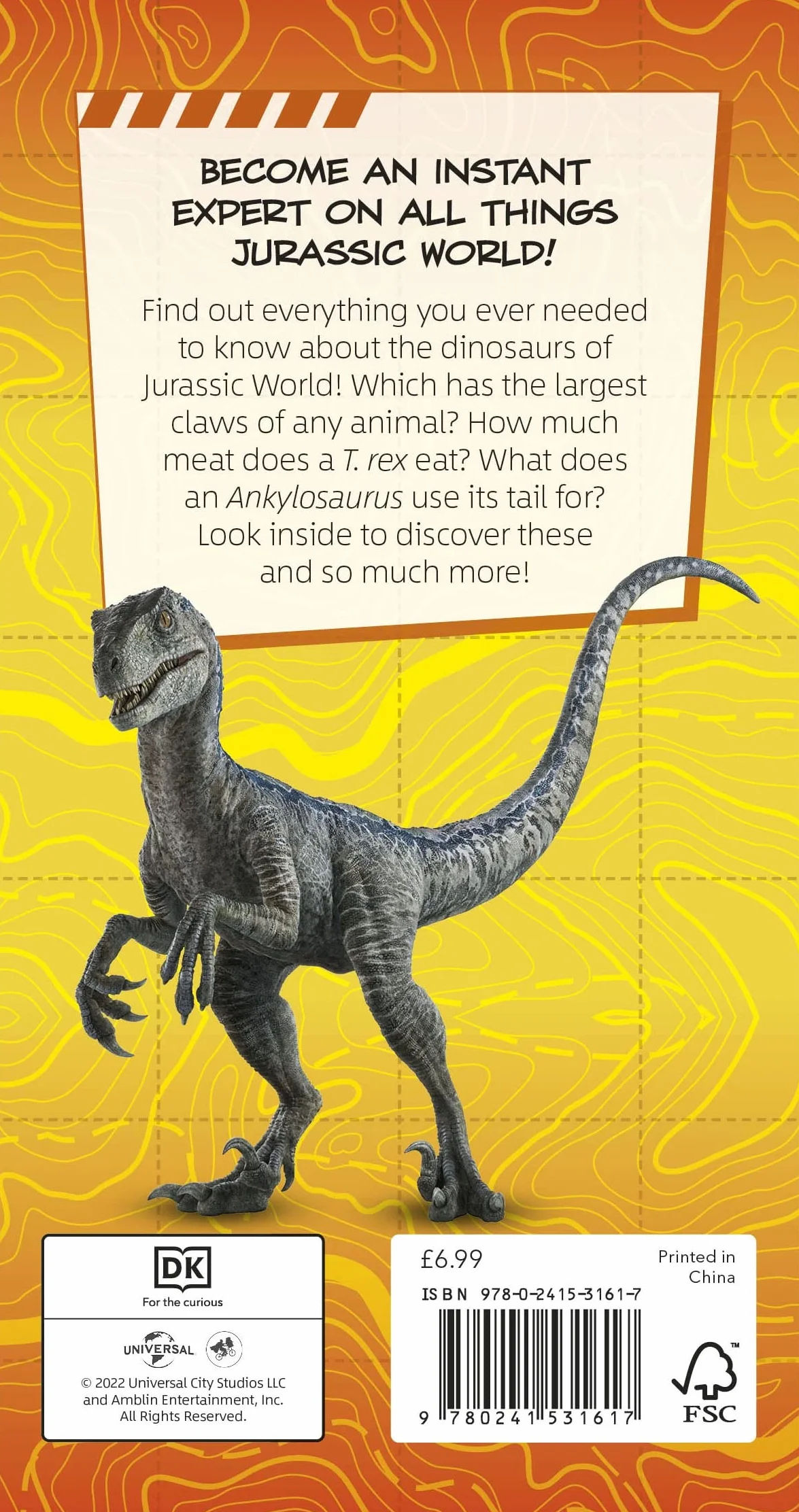 Jurassic World Pocket Expert: All the Facts You Need to Know