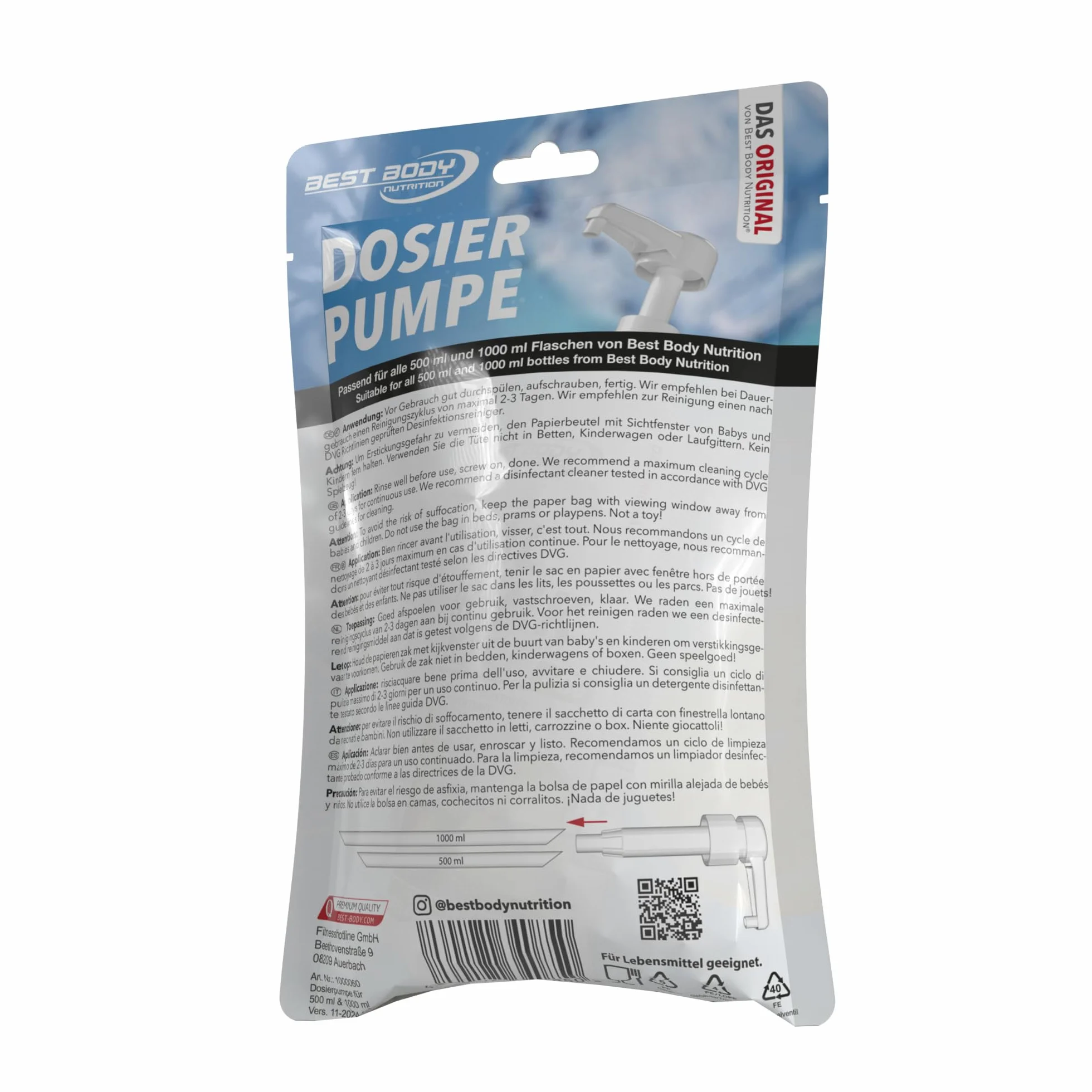 Best Body Nutrition Dosing Pump