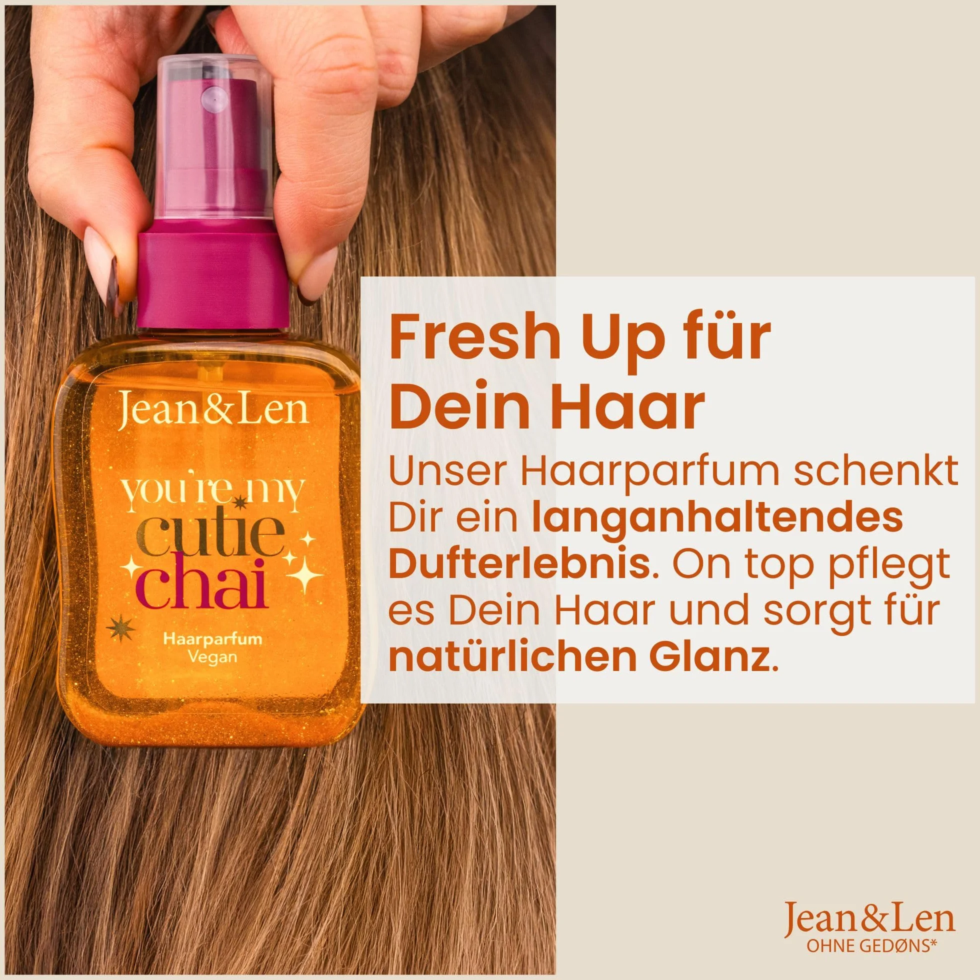 Jean & Len You're My Cutie Chai odżywcza odżywka do włosów z aminokwasami i pantenolem 105 ml