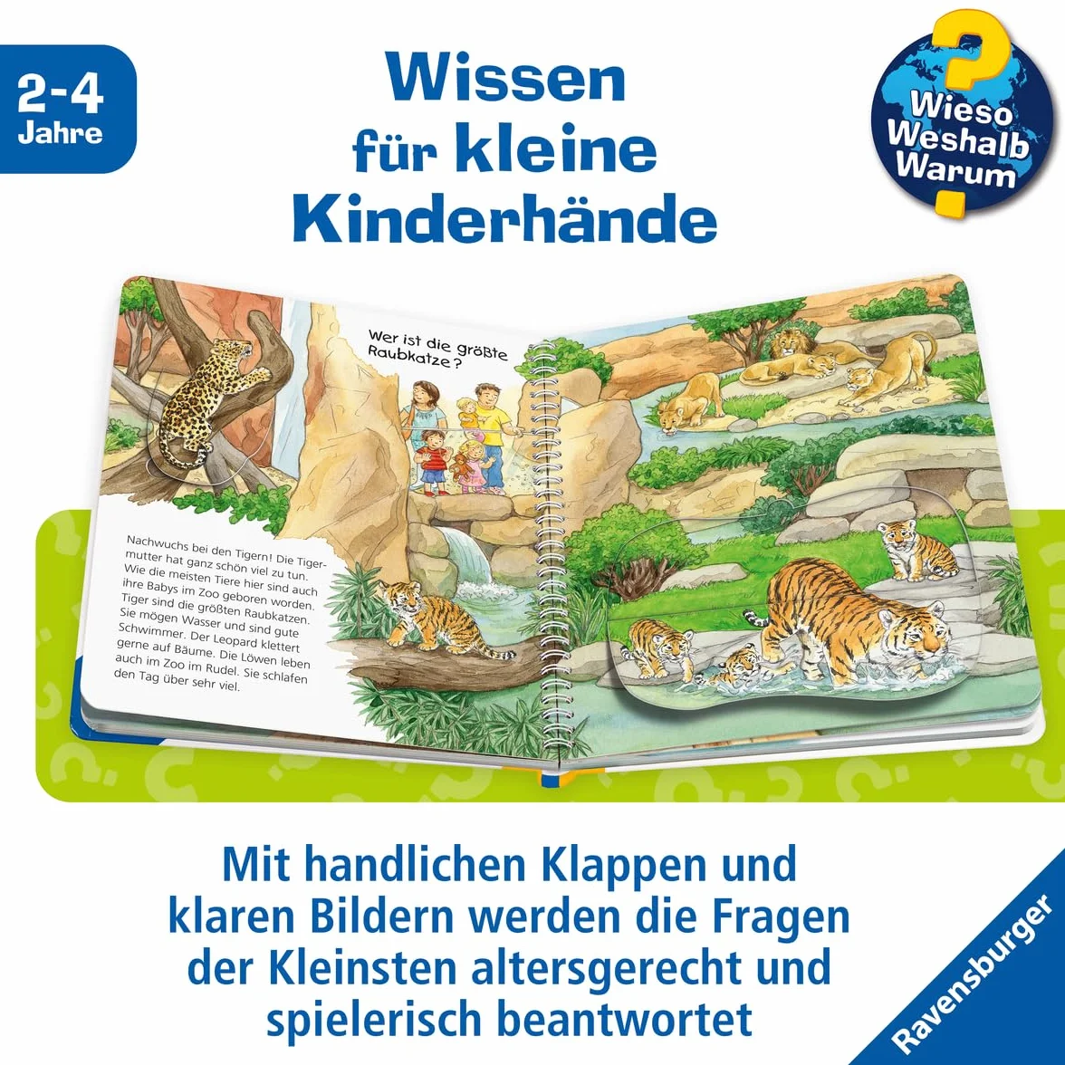 Wieso? Weshalb? Warum? junior, Band 30: Wir gehen in den Zoo