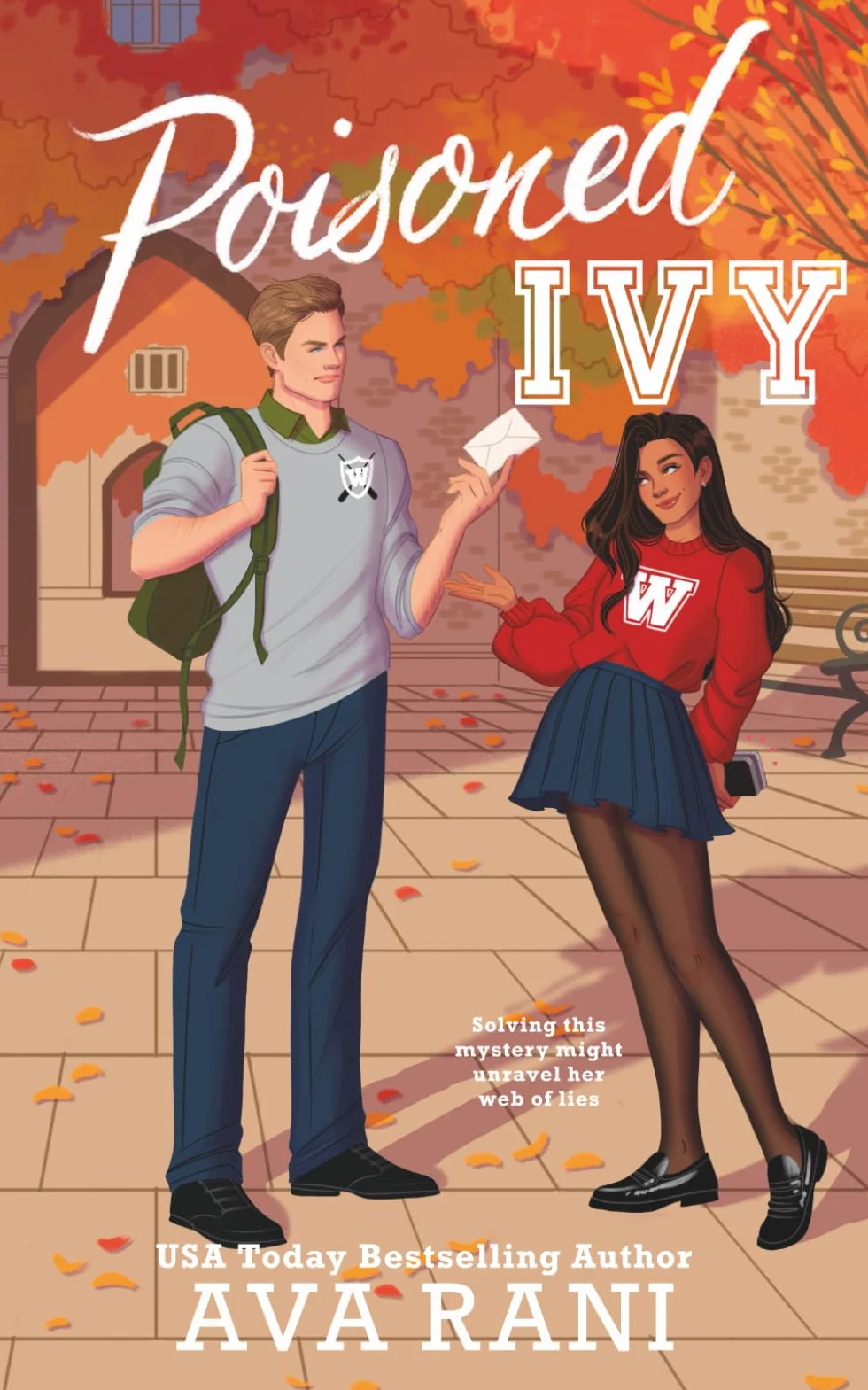 Poisoned Ivy: A Spicy college romance of secrets, privilege, and a forbidden romance spiraling around a cozy campus mystery—Perfect for Cozy Fall Reading