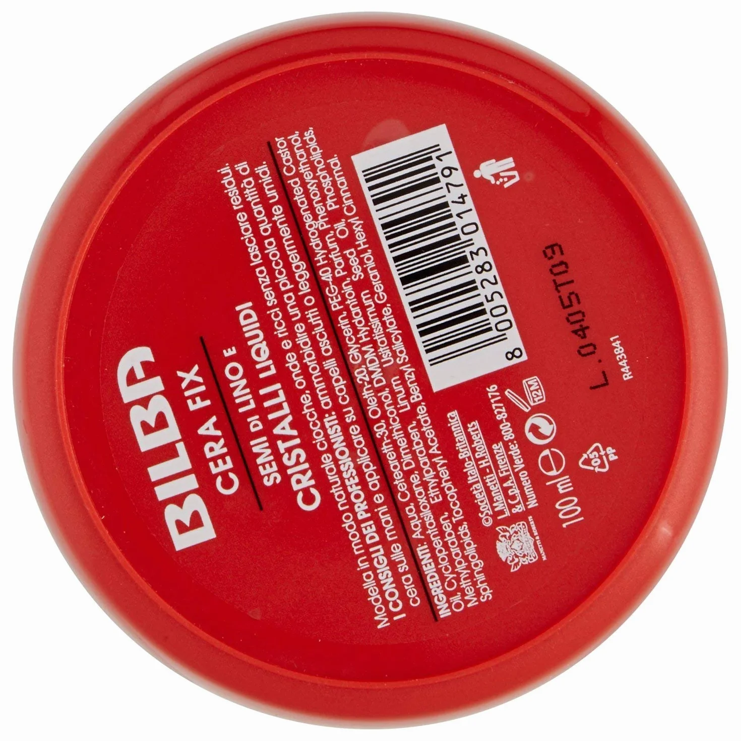 Bilba Cera Fix Hair Definition Wosk do Włosów, 100 ml