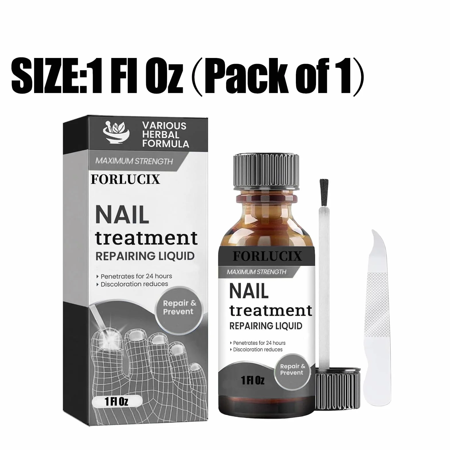 Extra Strength 1 Fl Oz Gray