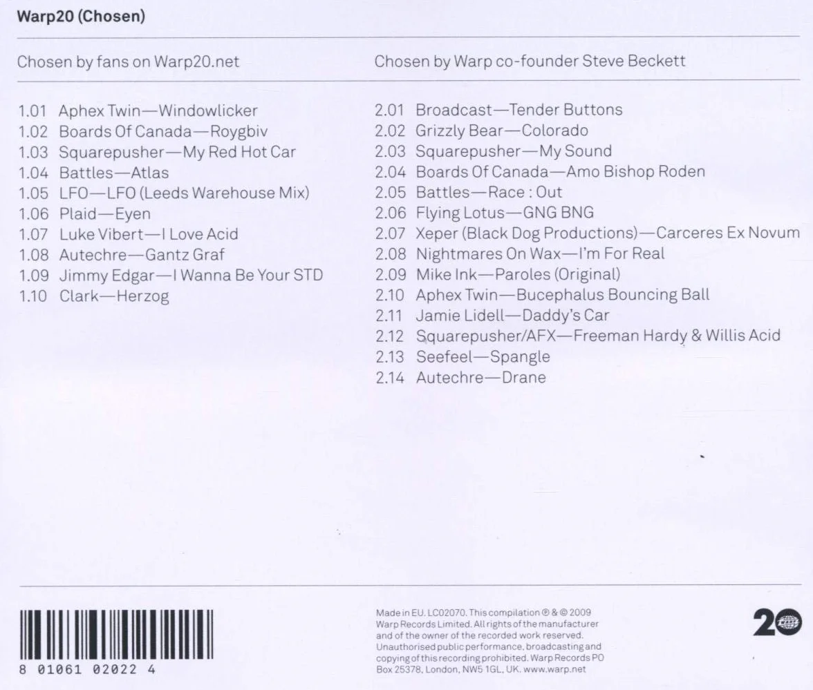 Various - Warp 20 (Chosen)