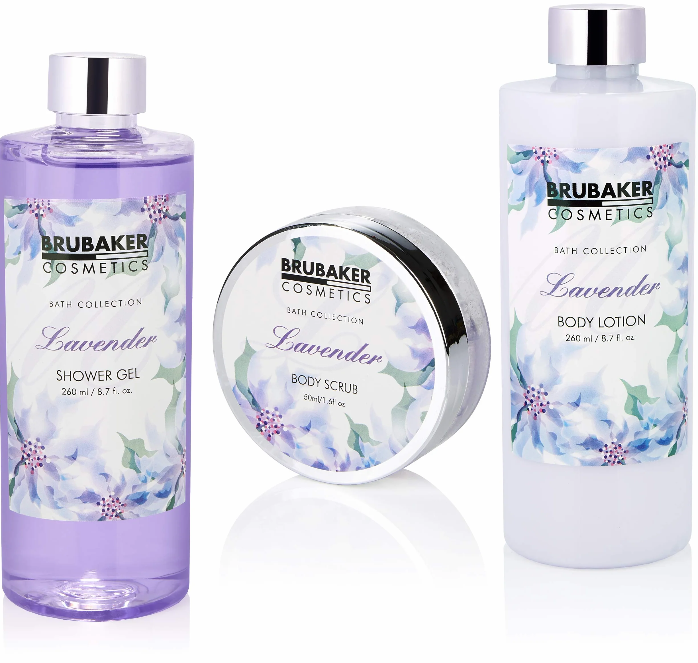BRUBAKER Cosmetics Lawenda Bath and Shower Set 7-Częściowy Zestaw Upominkowy