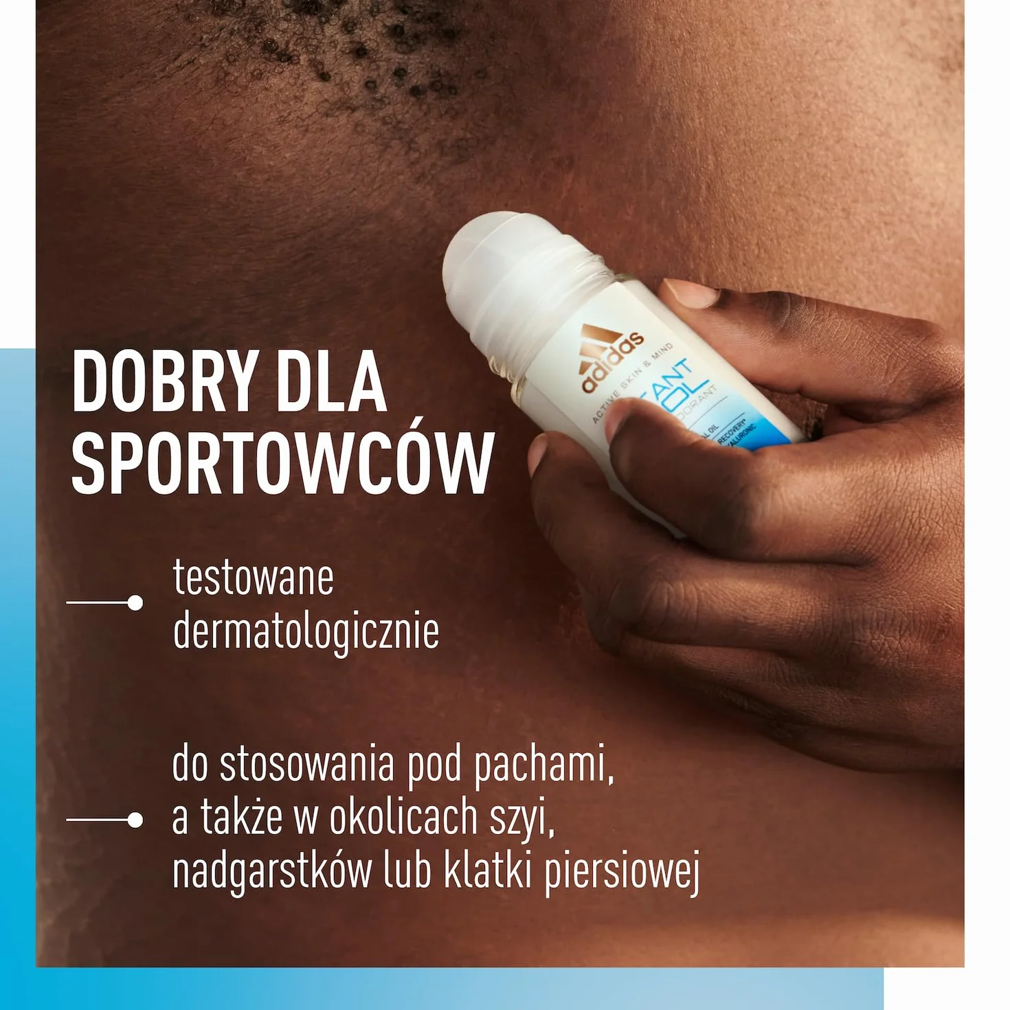 Adidas Active Skin & Mind Instant Cool dezodorant w kulce 50 ml