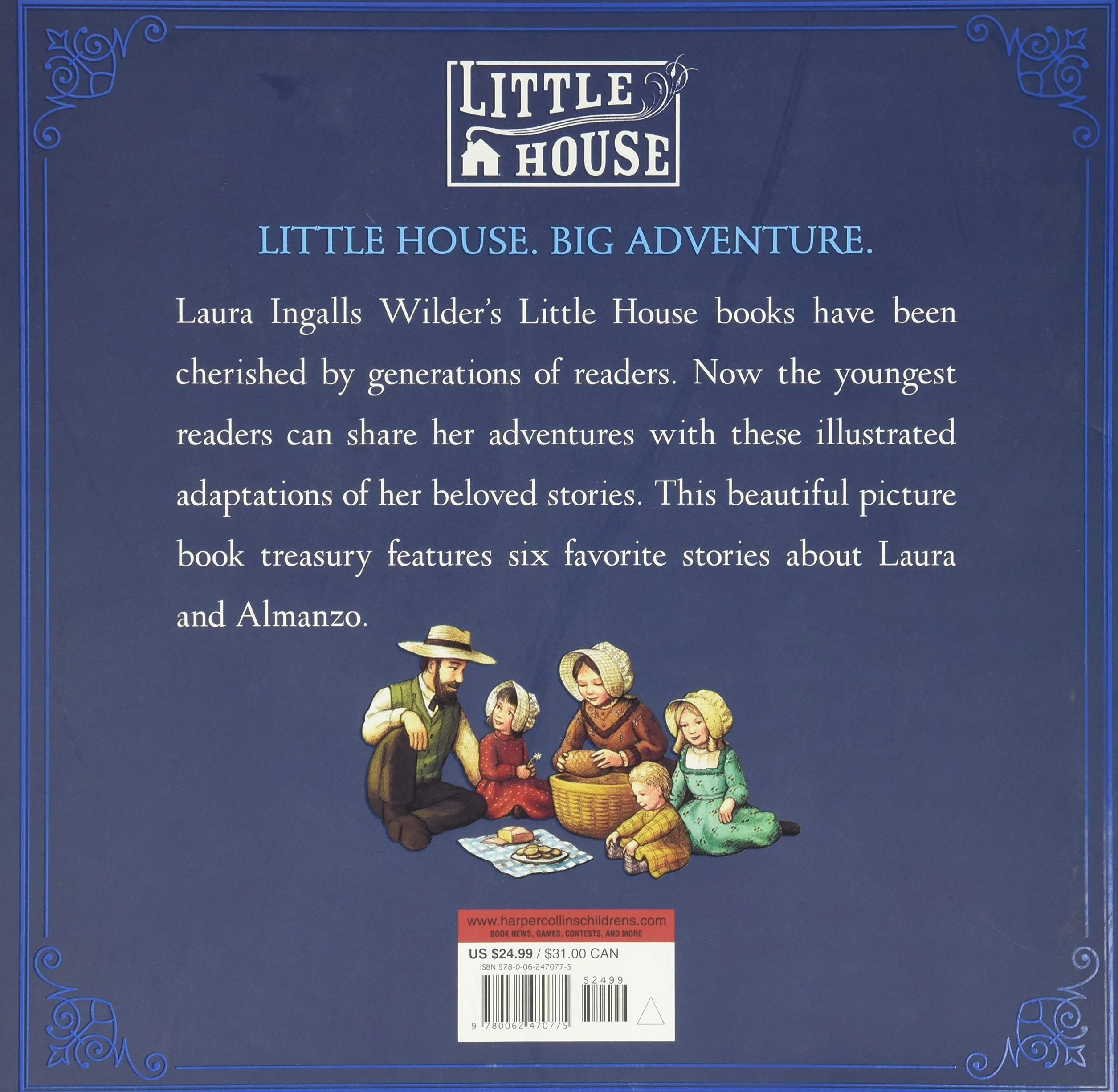A Little House Picture Book Treasury: Six Stories of Life on the Prairie